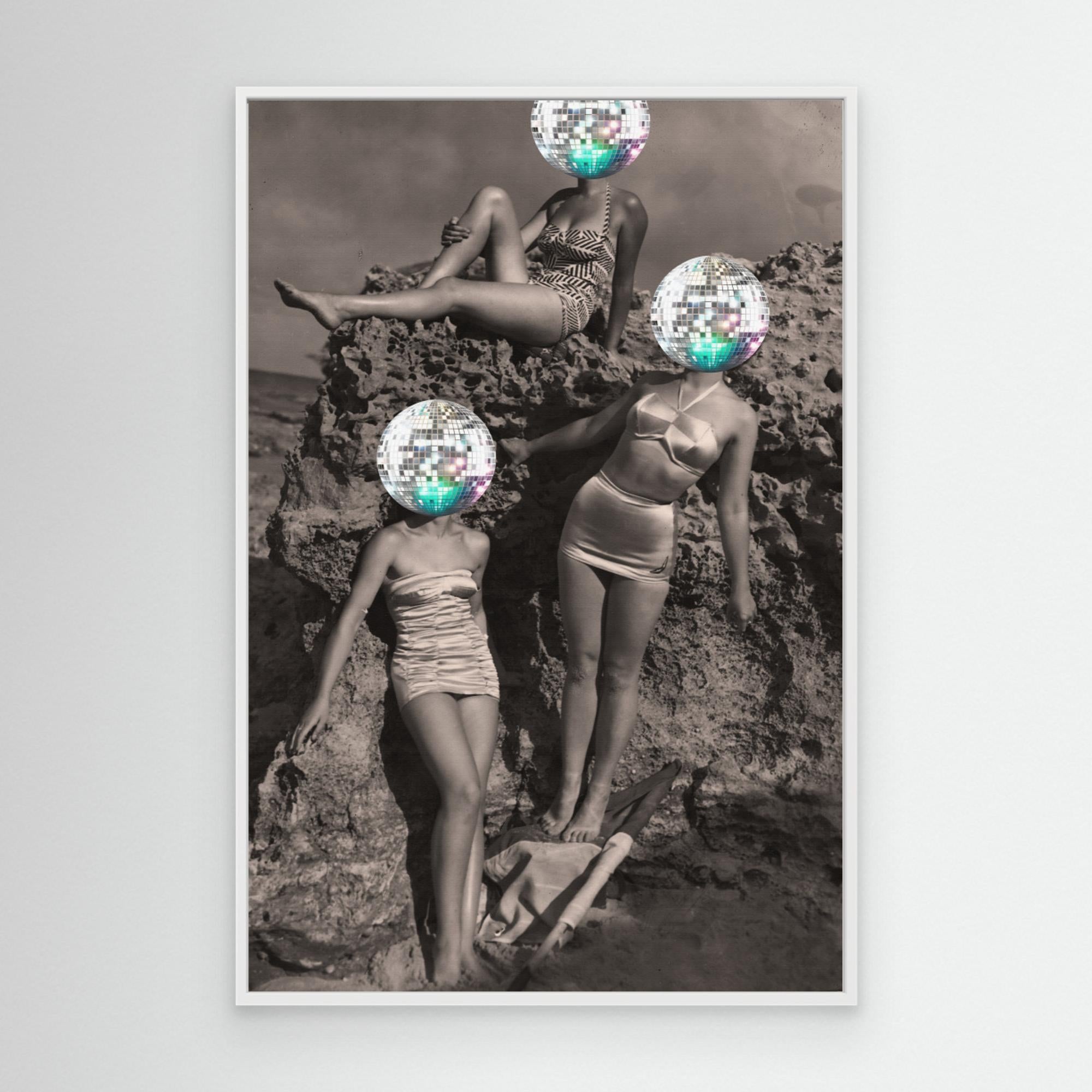 SUMMER DISCO VIBE by The Art Concept Canvas