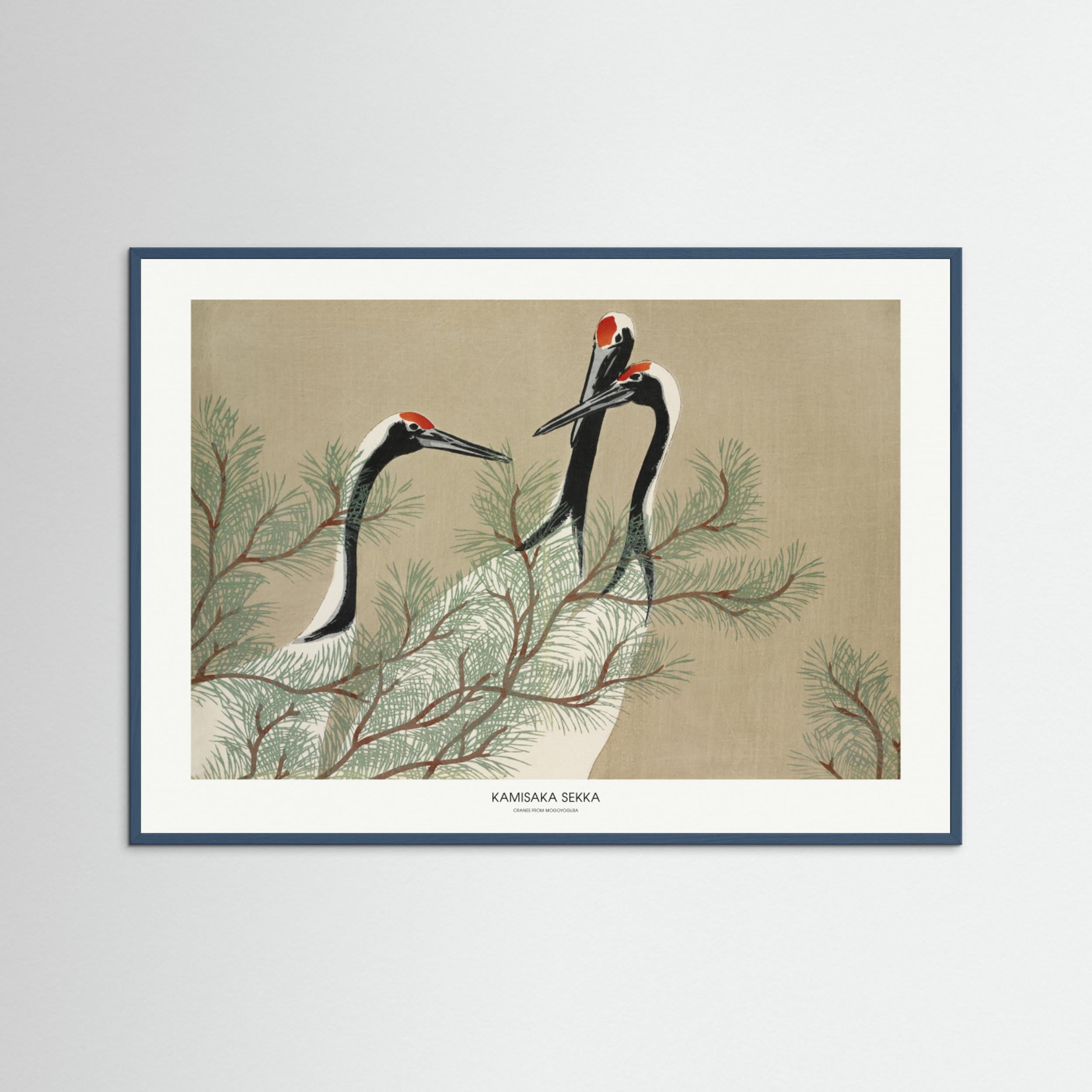 Cranes From Momoyogusa Fine Art Paper