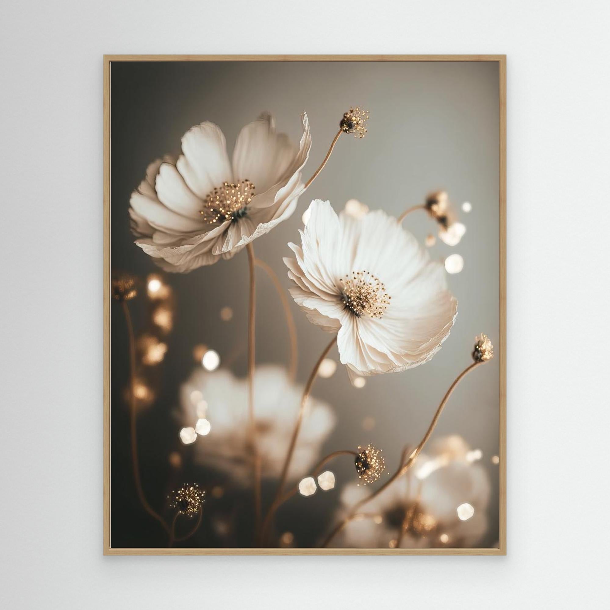 Golden Beauties by Treechild Canvas