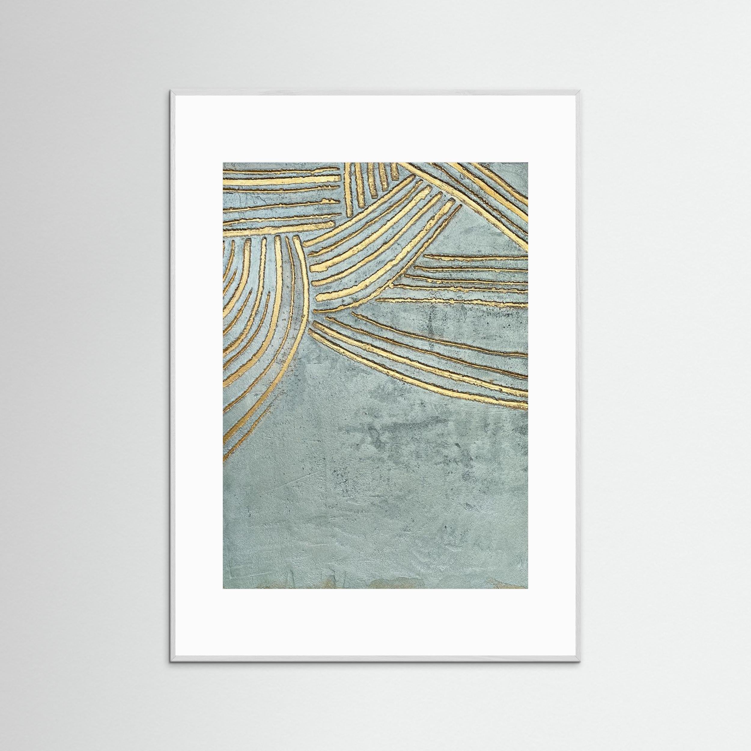 Ancient Gold Sun by Alyson Storms