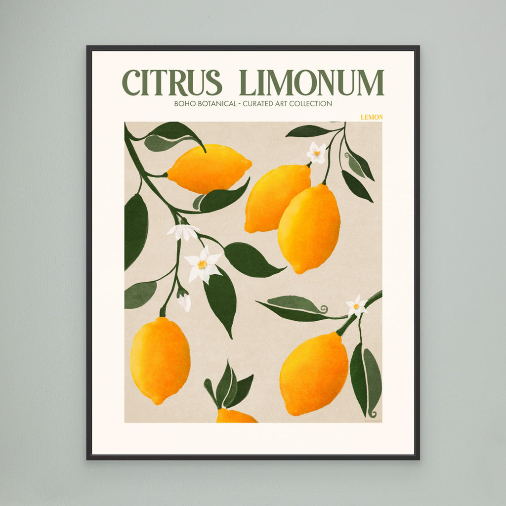 Citrus Limonum - Lemon by Emel Tunaboylu