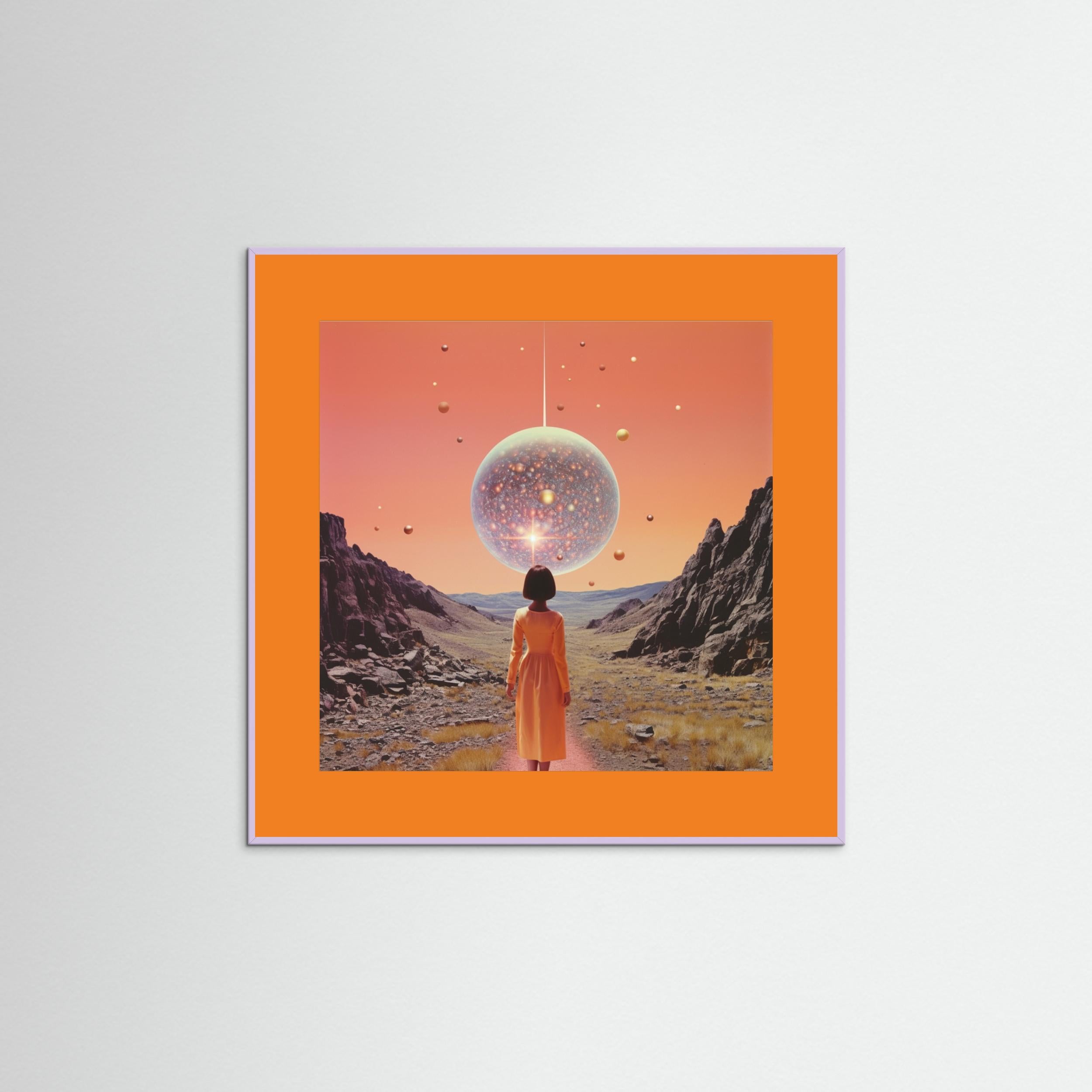 A Space Disco Collage Art by Samantha Hearn Fine Art Paper 