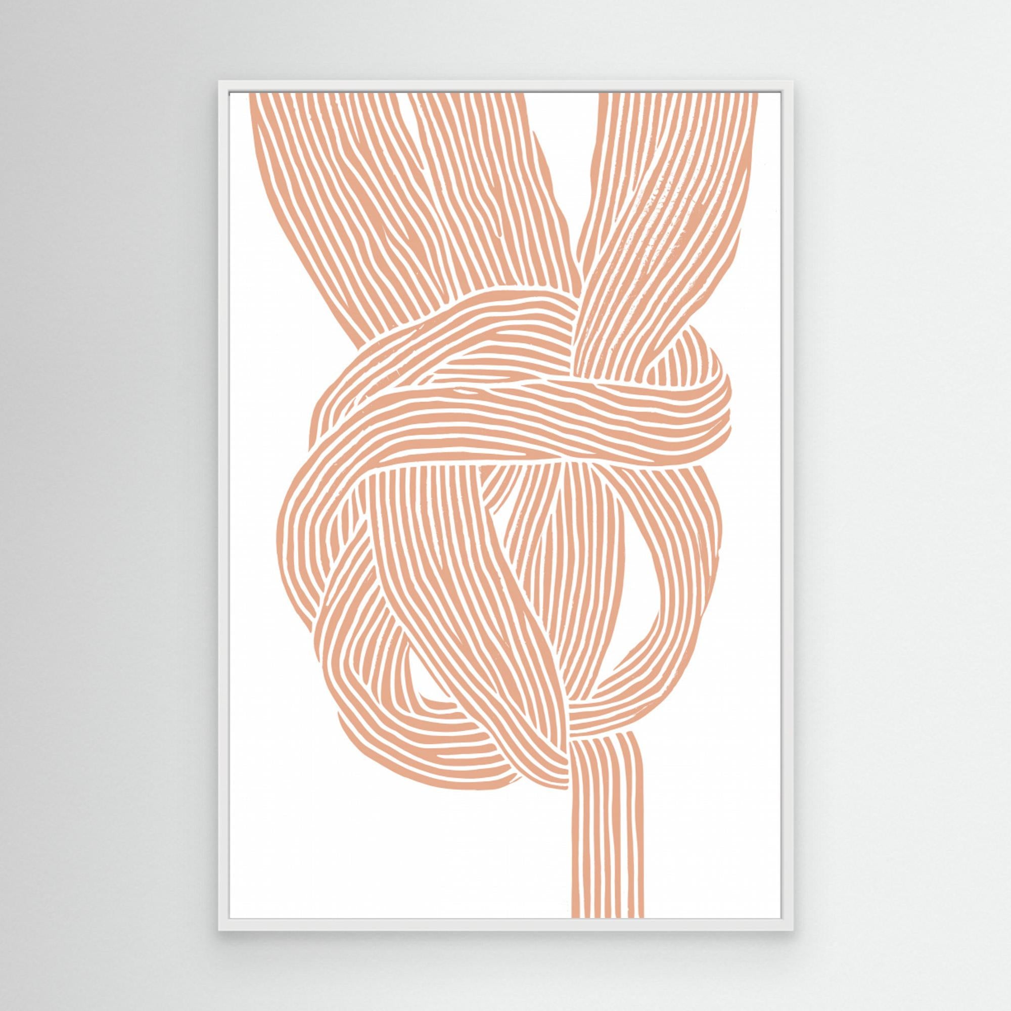 Knots No 2 by Treechild Canvas