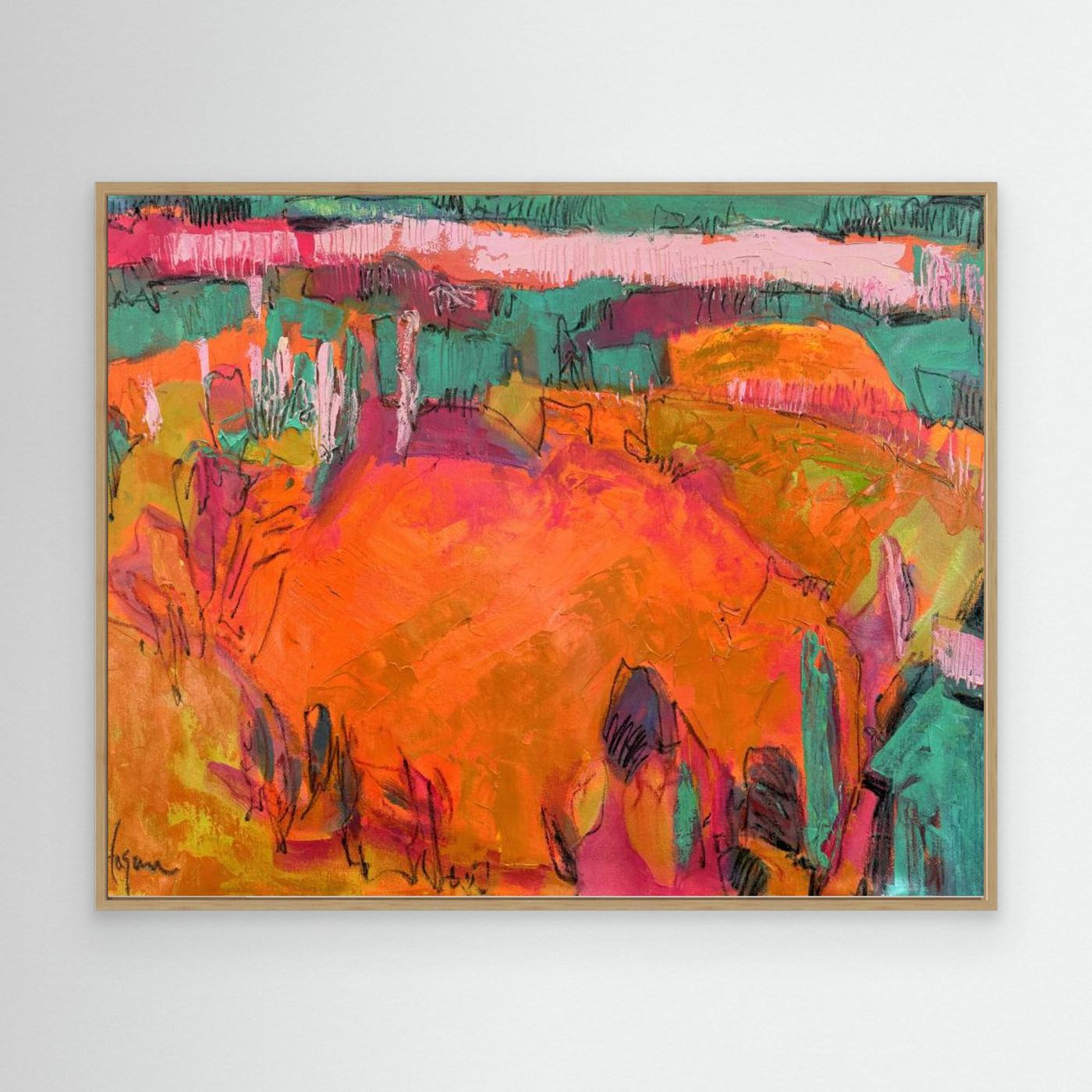 Dreamwindatherback 5800 by Dorothy Fagan Canvas