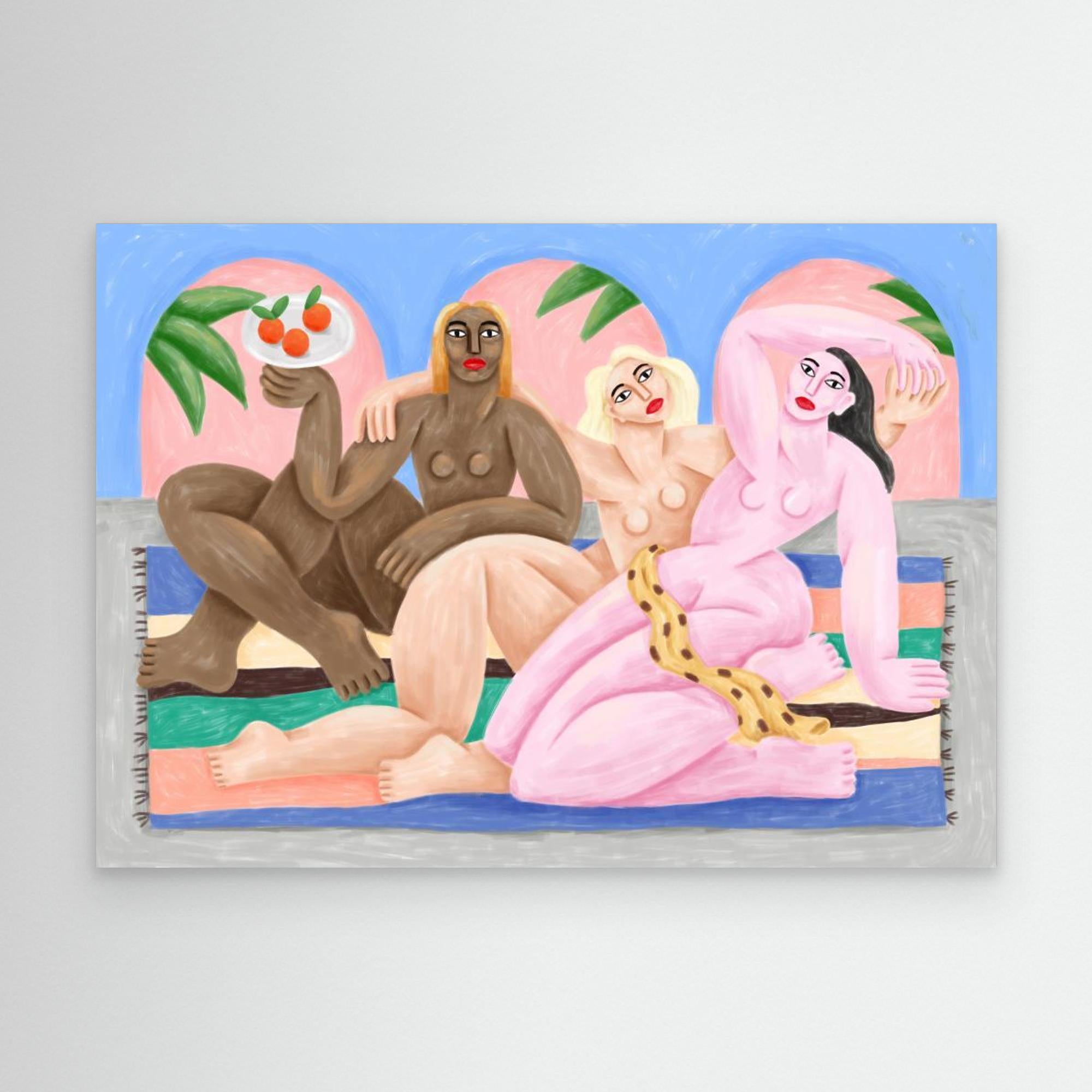 Nouvelles Grâces by Cépé Canvas