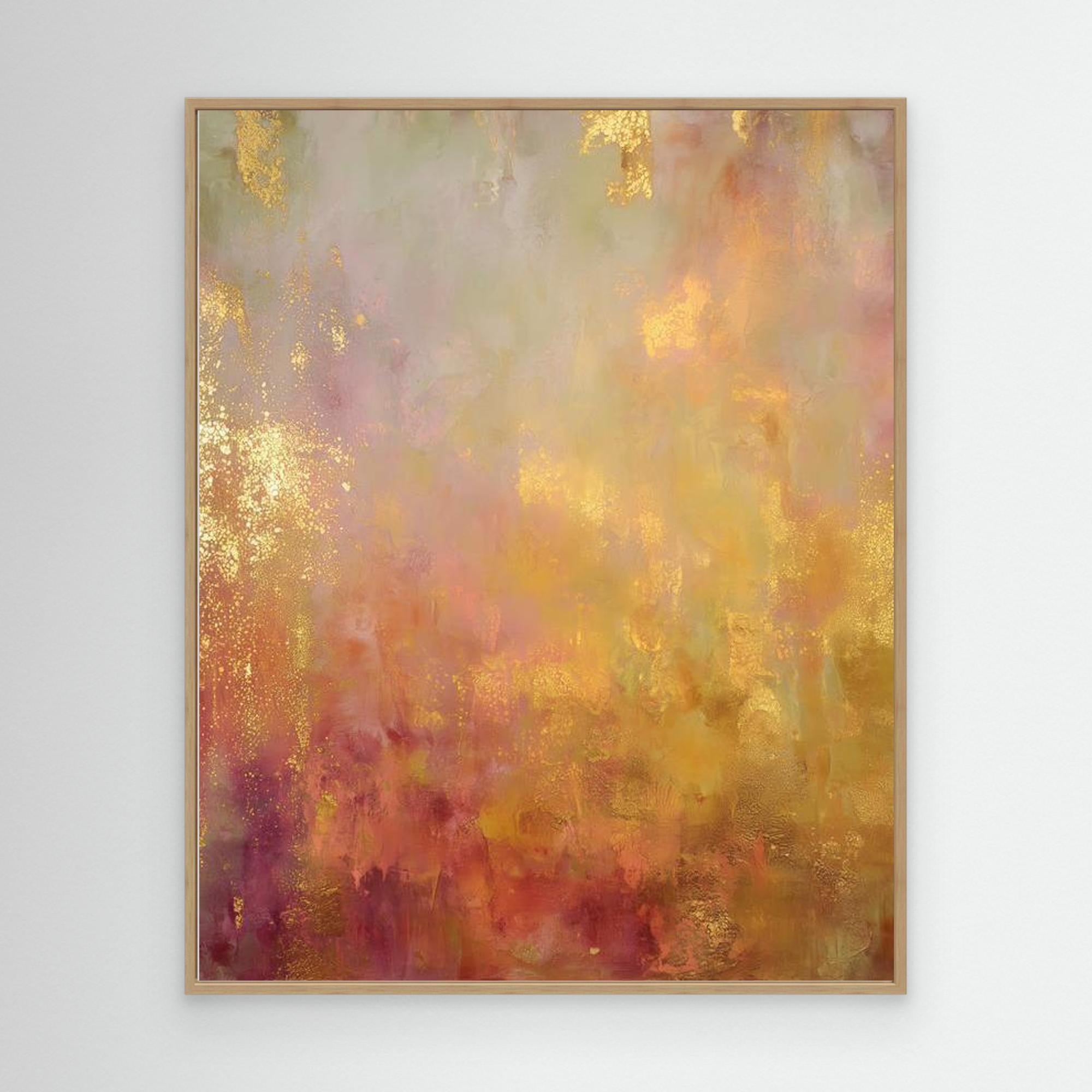 Autumn flames No.2 By Natty Jaxxx The Frame Gain Canvas
