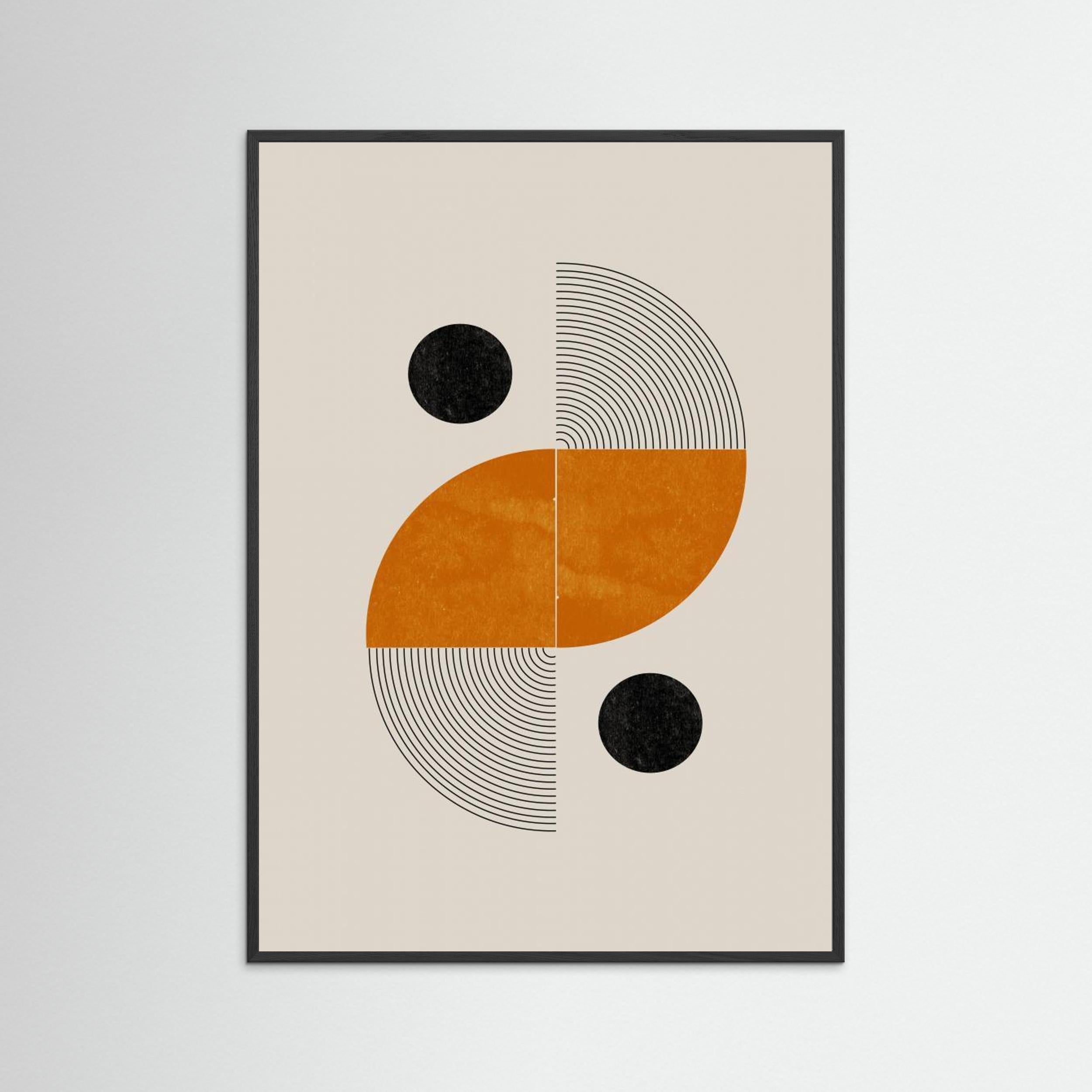 Retro Shape by The Miuus Studio Fine Art Paper 