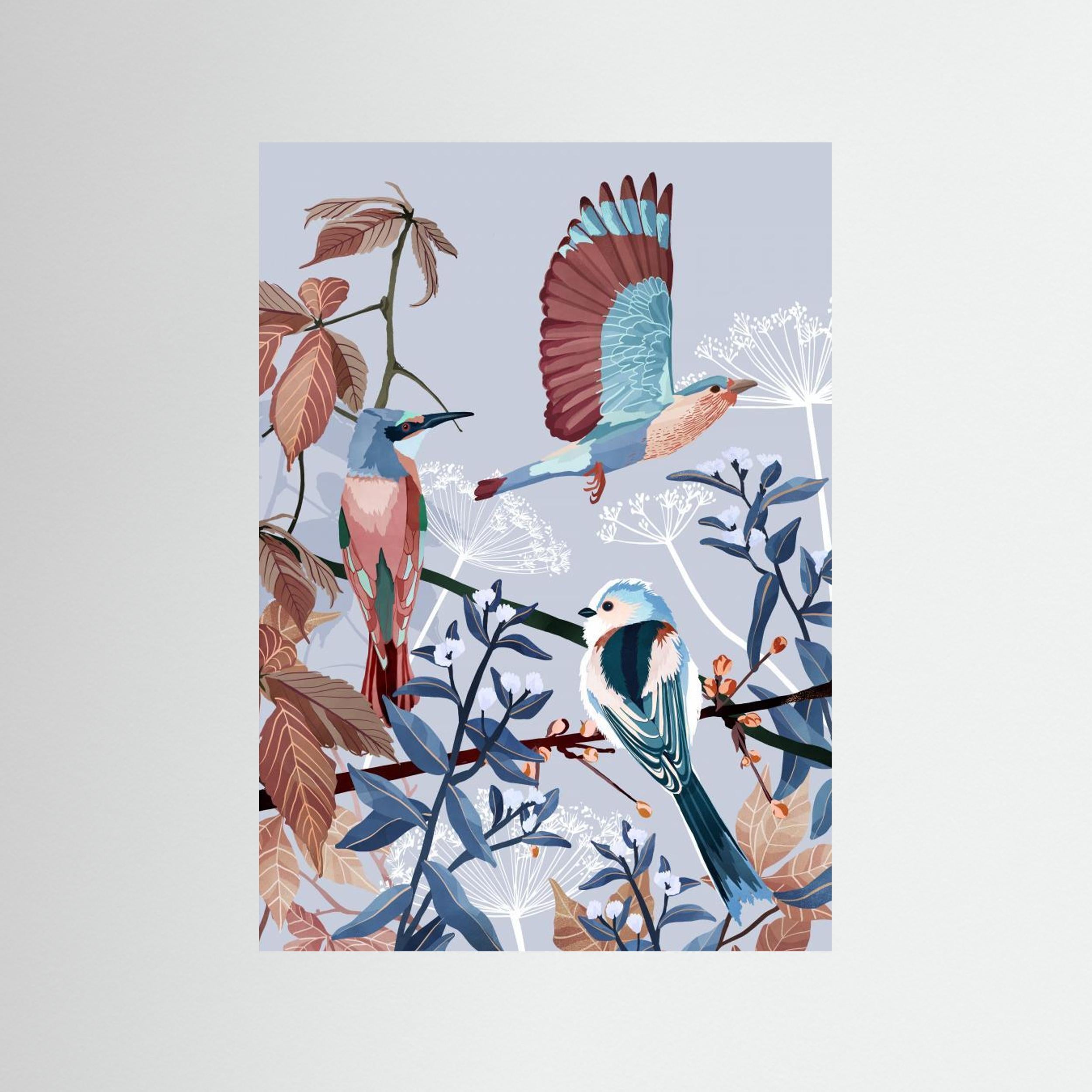 Birds of Winter by Goed Blauw