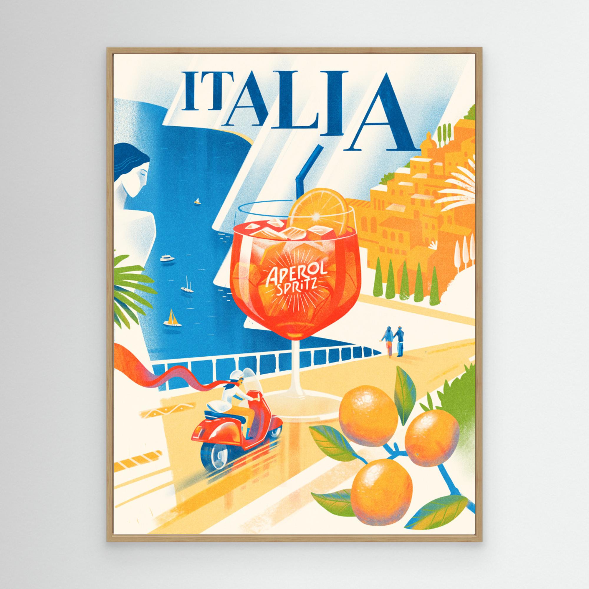 Italia by Mark Harrison Canvas