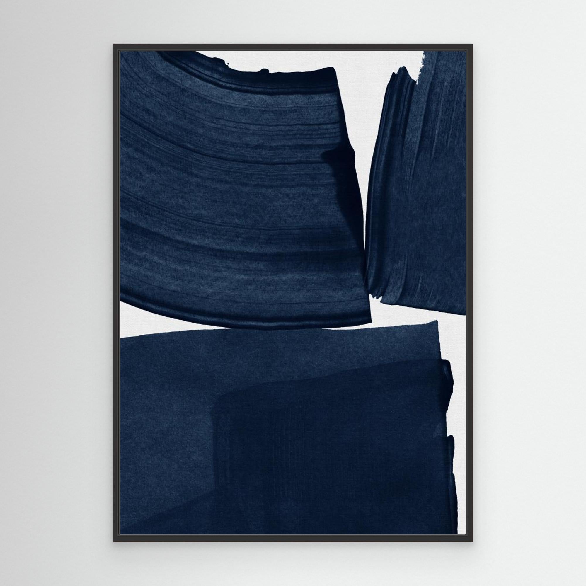 Minimalist Painting Blue I by Orara Studio