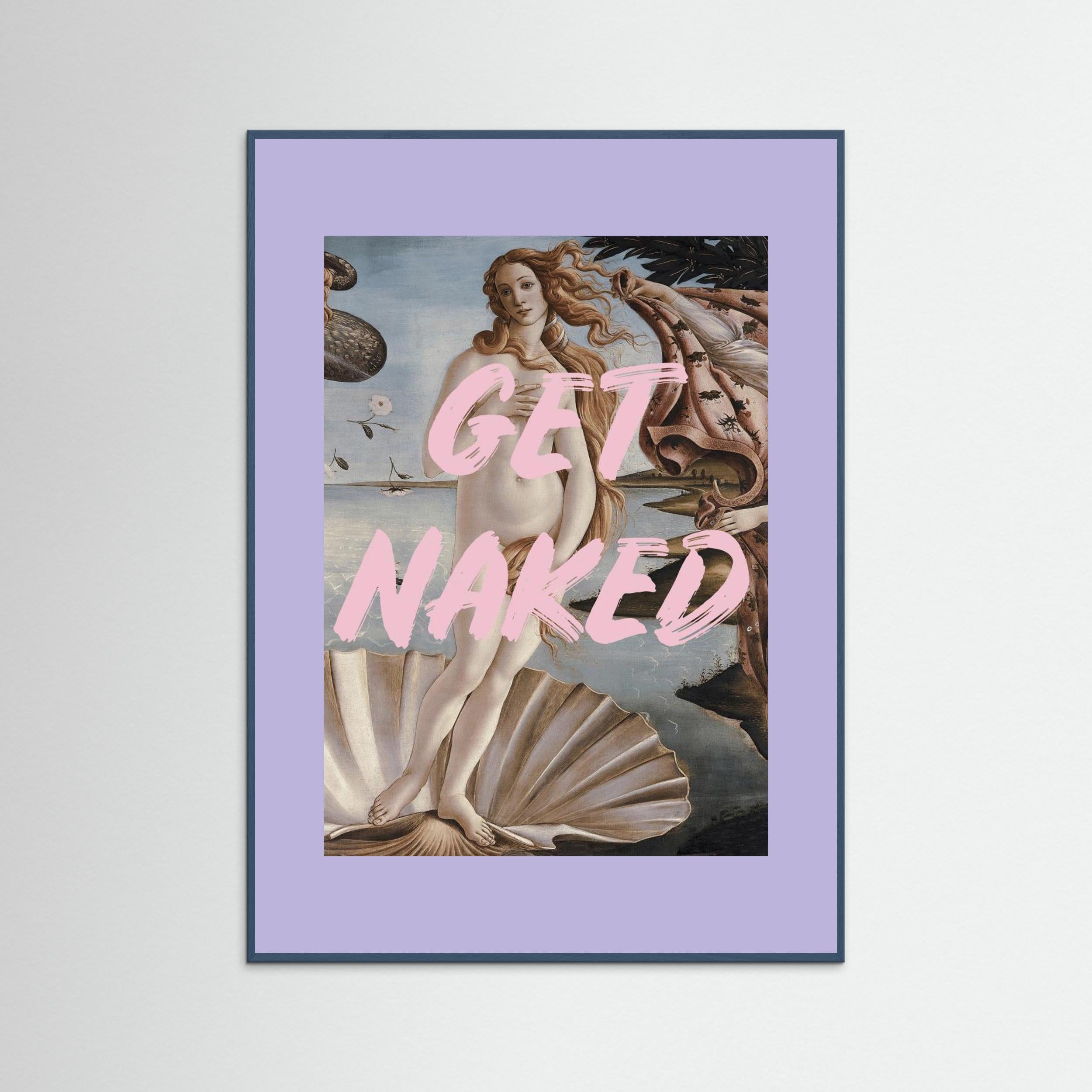 Venus get naked by Talitha Mc Queen Fine Art Paper 