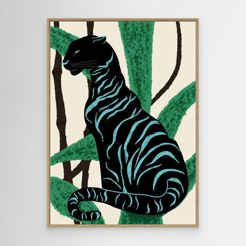 BLACK CHARACTER by Gulcihan Ozguc Canvas