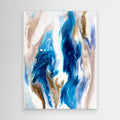 Sapphire Wave by Alyson Storms Canvas