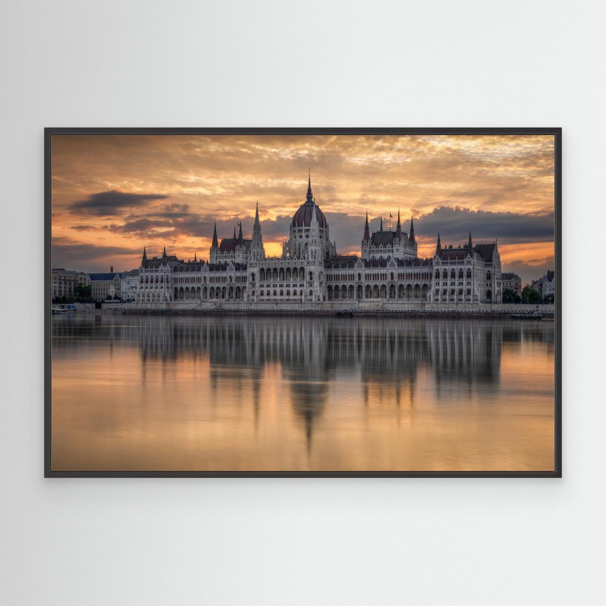 Sunrise in Budapest by Nicholas Canvas
