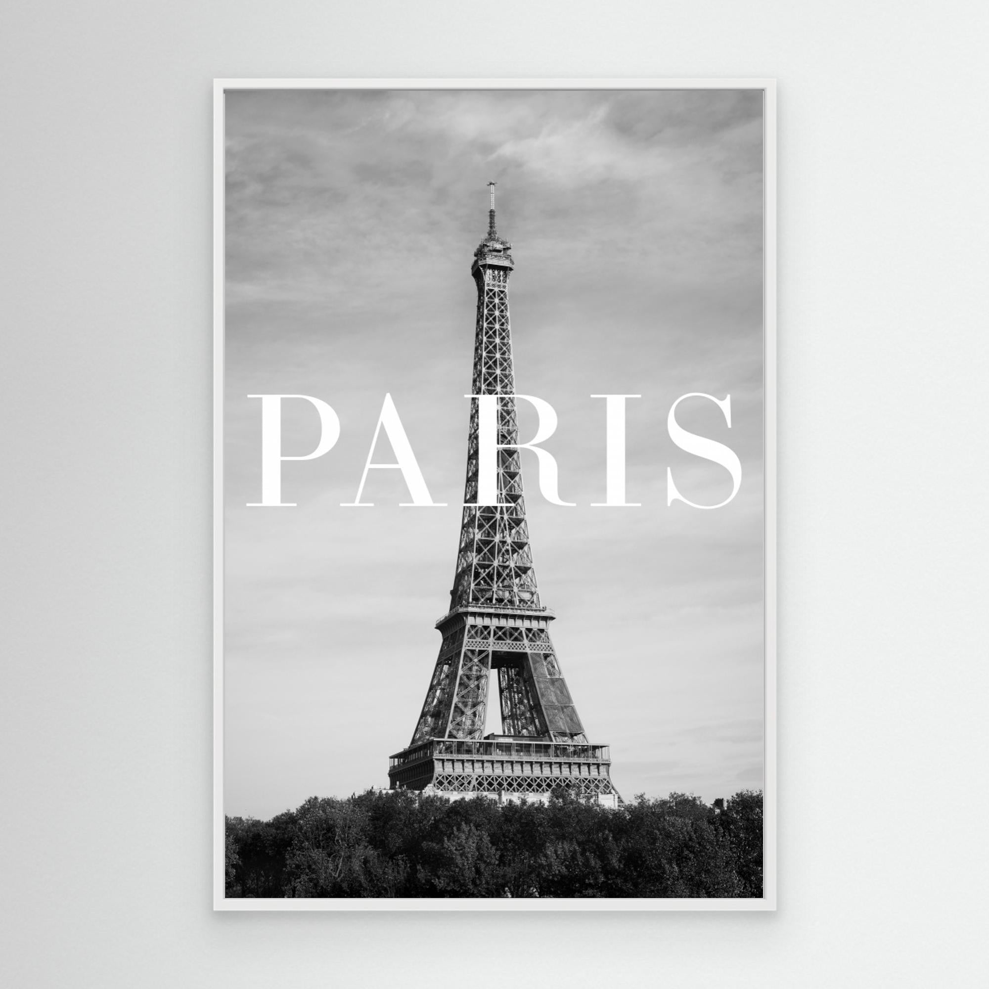 Paris Text 2 by Pictufy Studio Iii Canvas