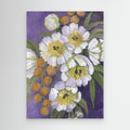 Choi painterly bouquet by Rosana Laiz Blursbyai Canvas