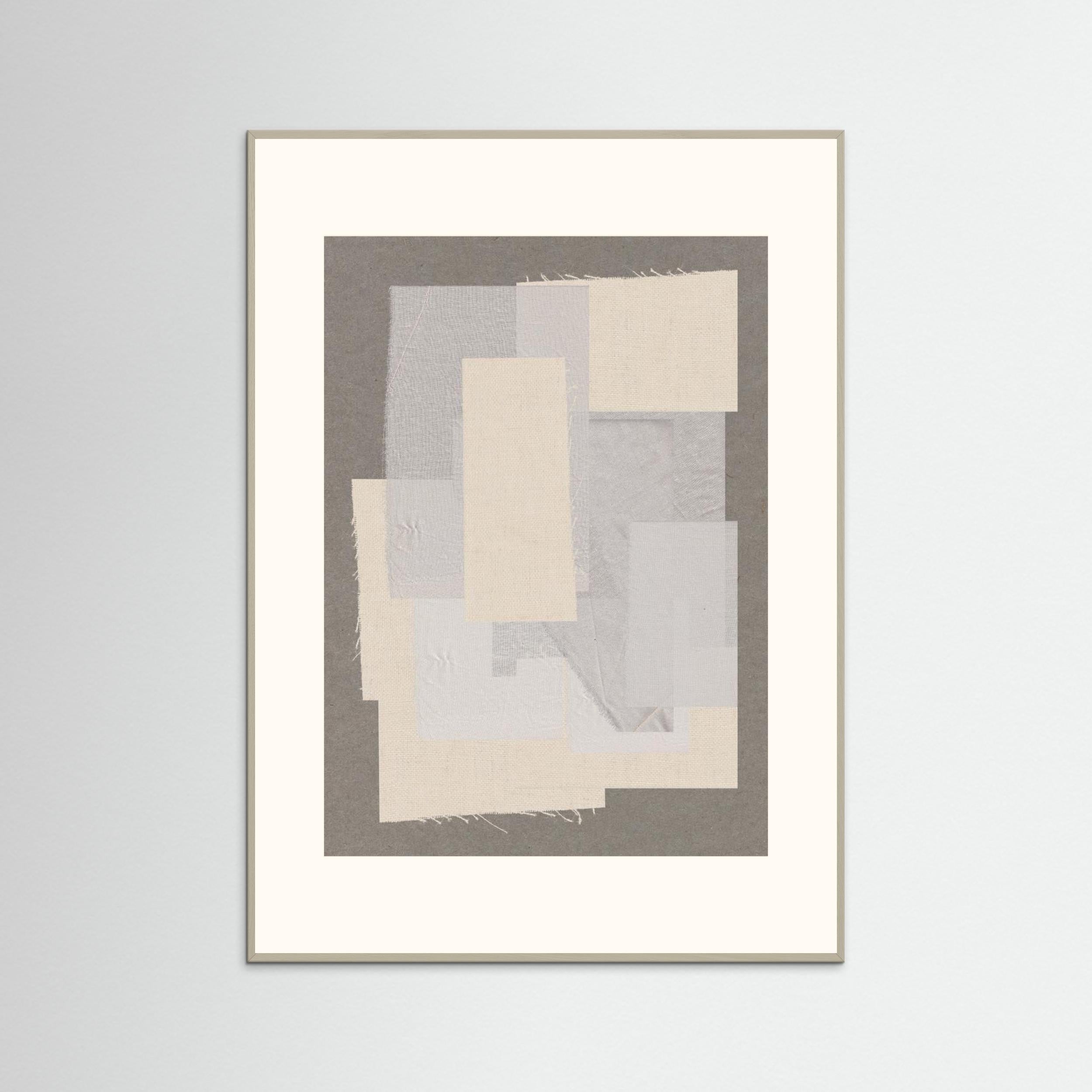 Fabric Pattern Collage No.7 by The Miuus Studio