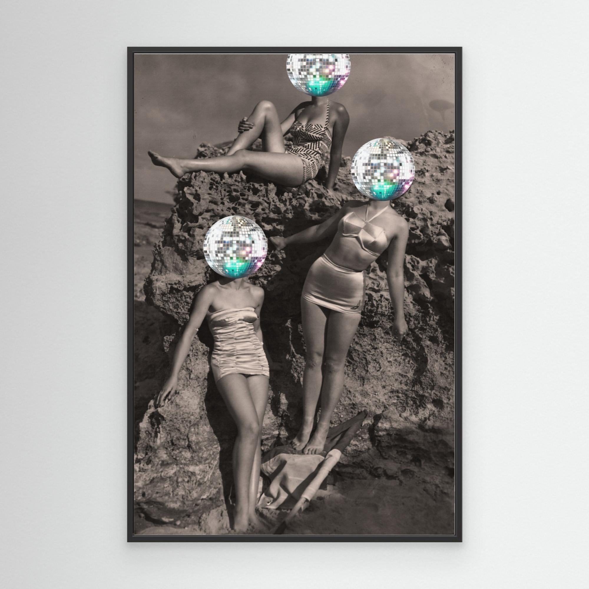 SUMMER DISCO VIBE by The Art Concept Canvas