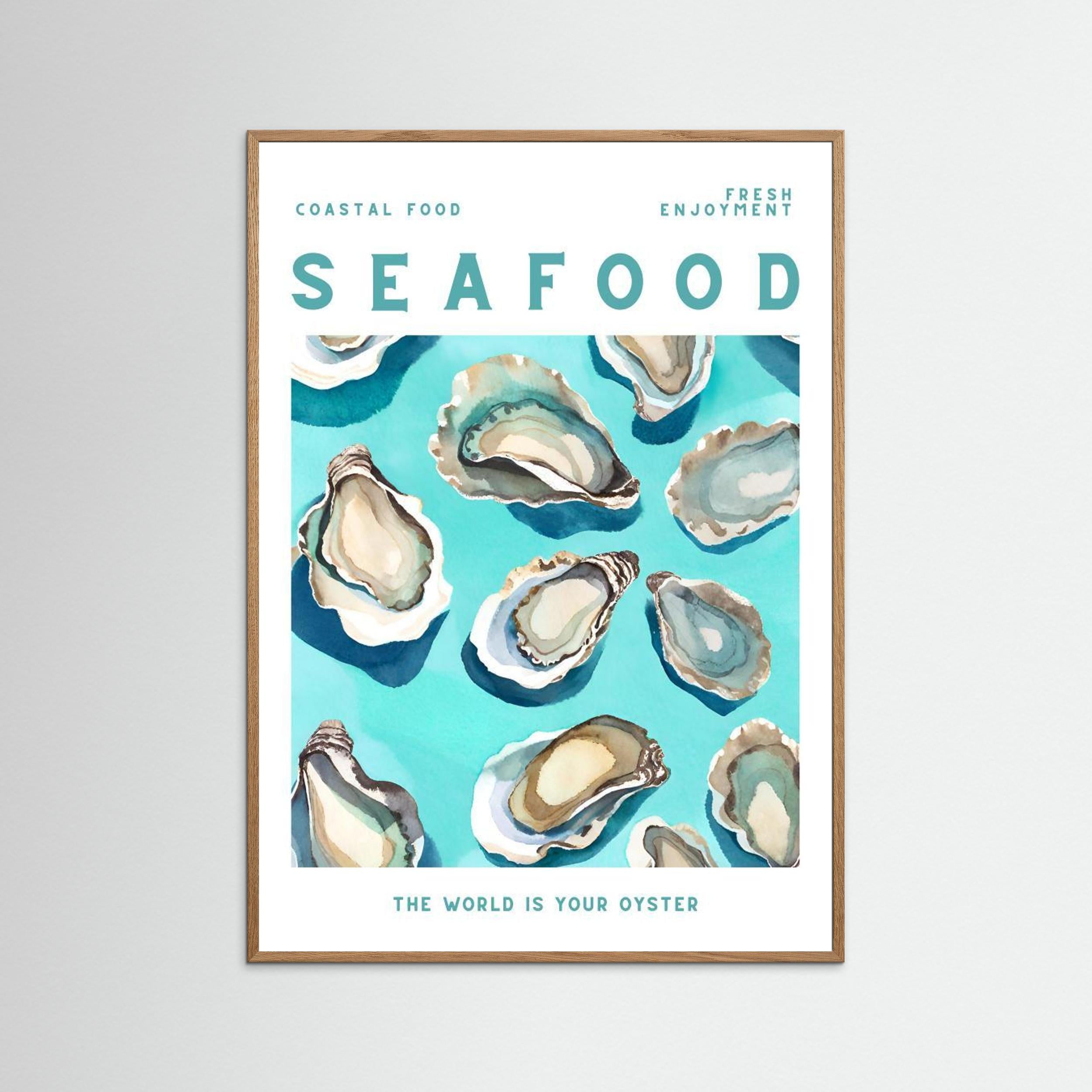 Seafood by Ohkimiko Fine Art Paper