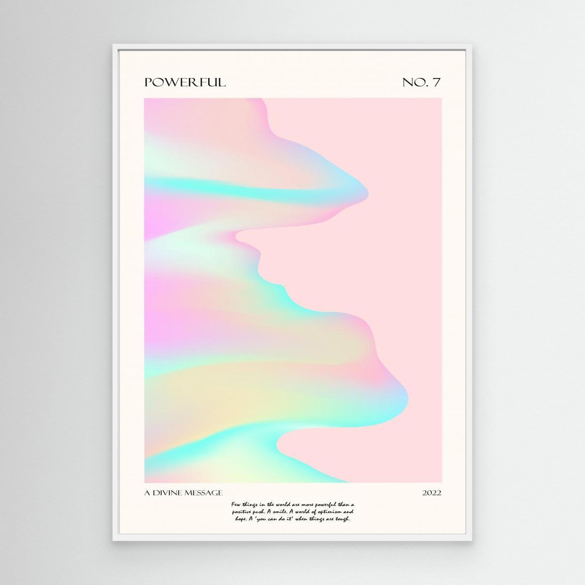 Powerful Devine by Rikke Løndager Boisen Canvas