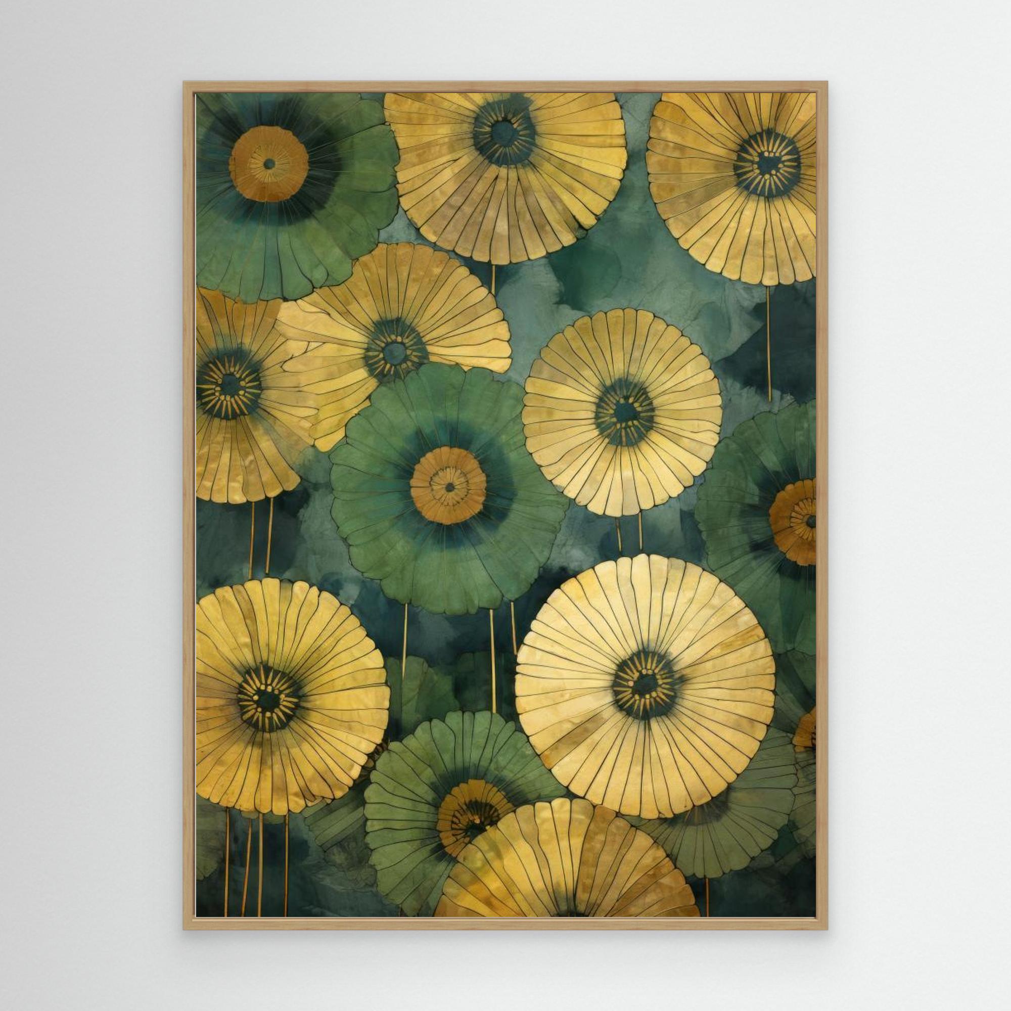Poppies 14 by Bilge Paksoylu Canvas
