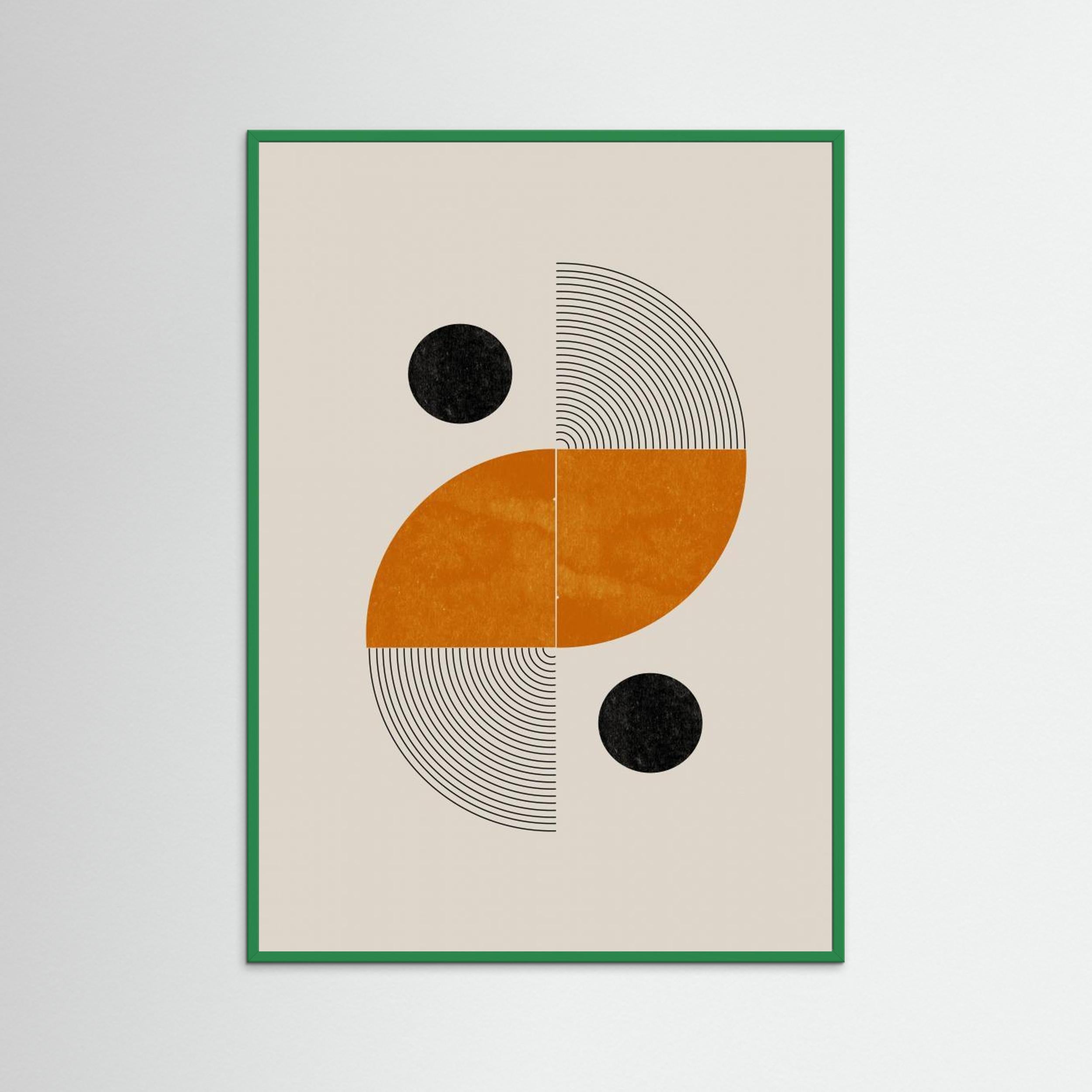 Retro Shape by The Miuus Studio Fine Art Paper 