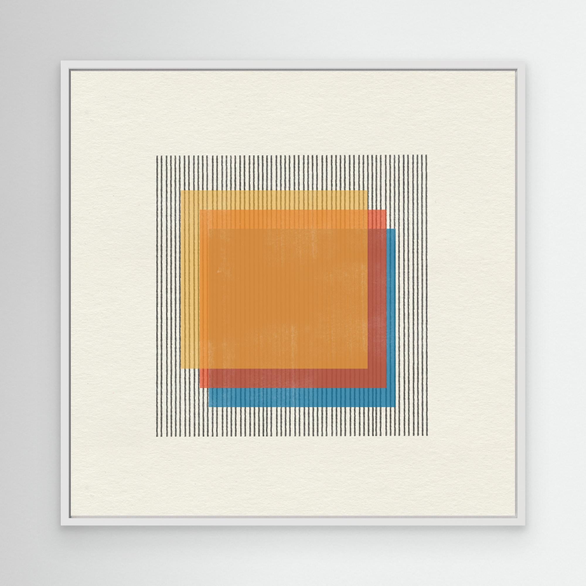 Midcentury Modern Object No1. by The Miuus Studio Canvas