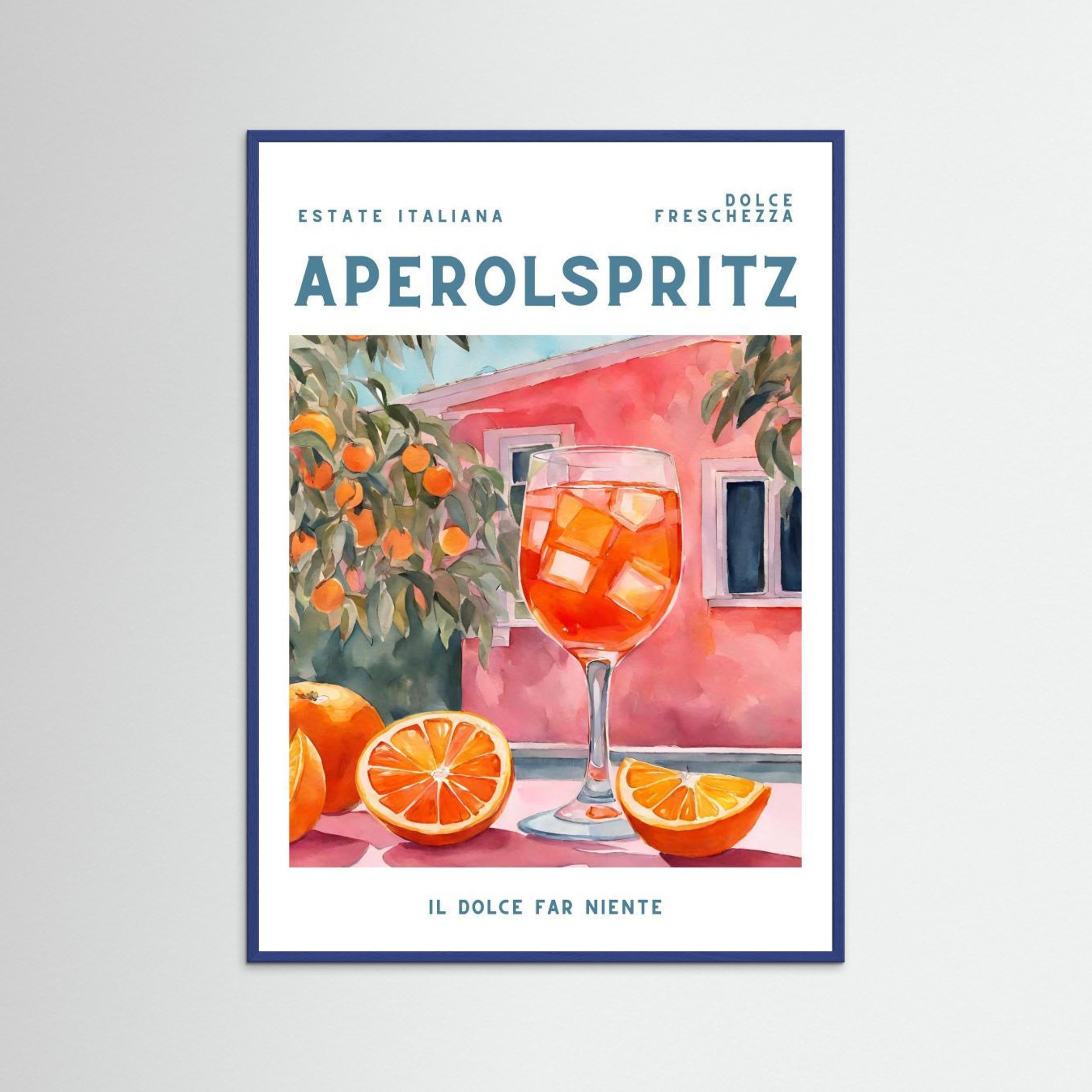 Aperol Spritz by Ohkimiko Fine Art Paper 
