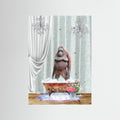 Orangutan &amp; Bubbles by Sue Skellern Fine Art Paper 