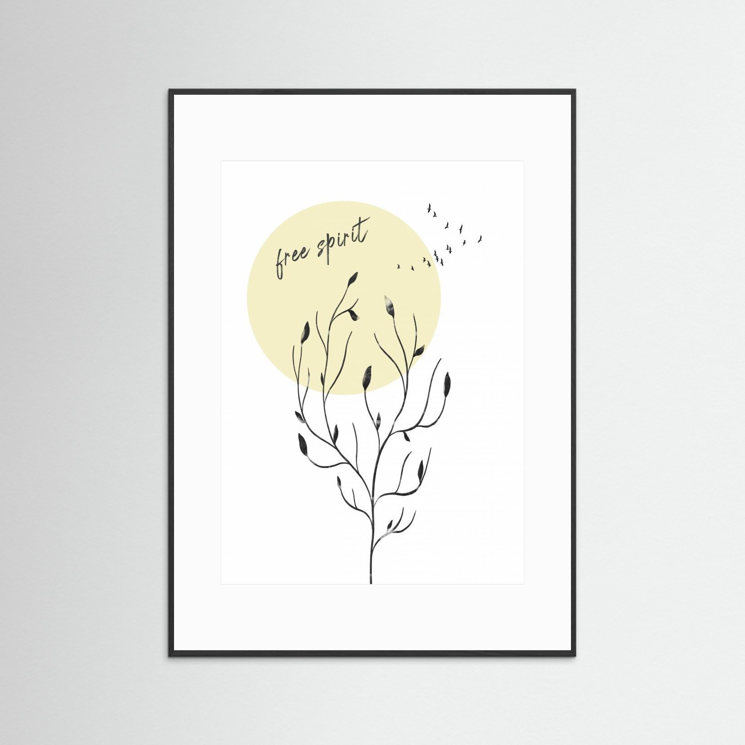Free spirit - Nature by Melanie Viola Fine Art Paper