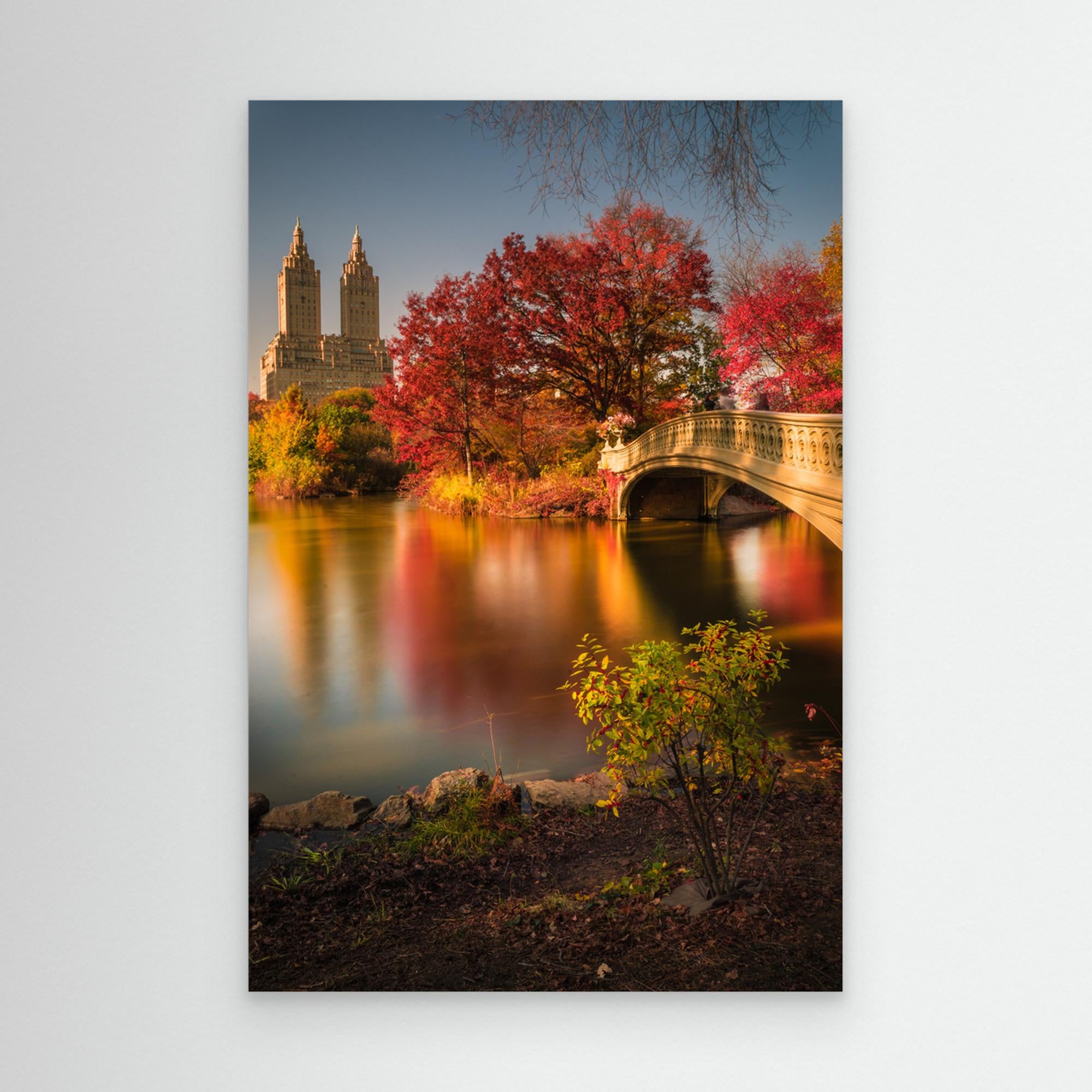 Fall in Central Park by Christopher R. Veizaga Canvas