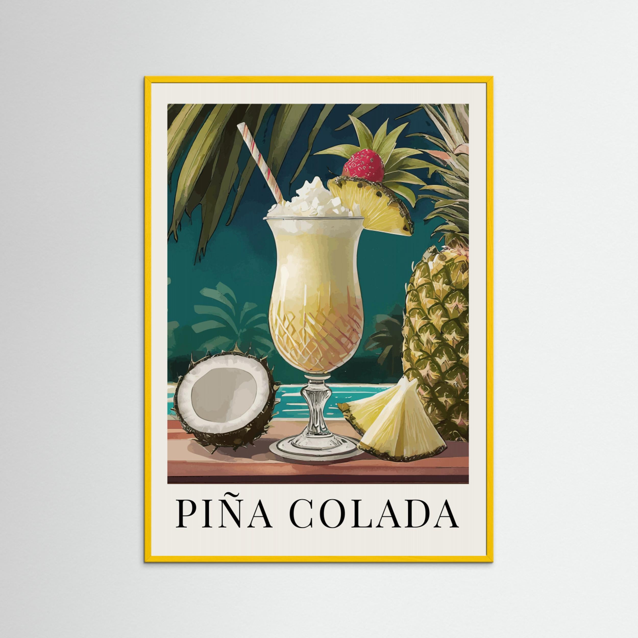 Pina Colada by Andreas Magnusson Fine Art Paper
