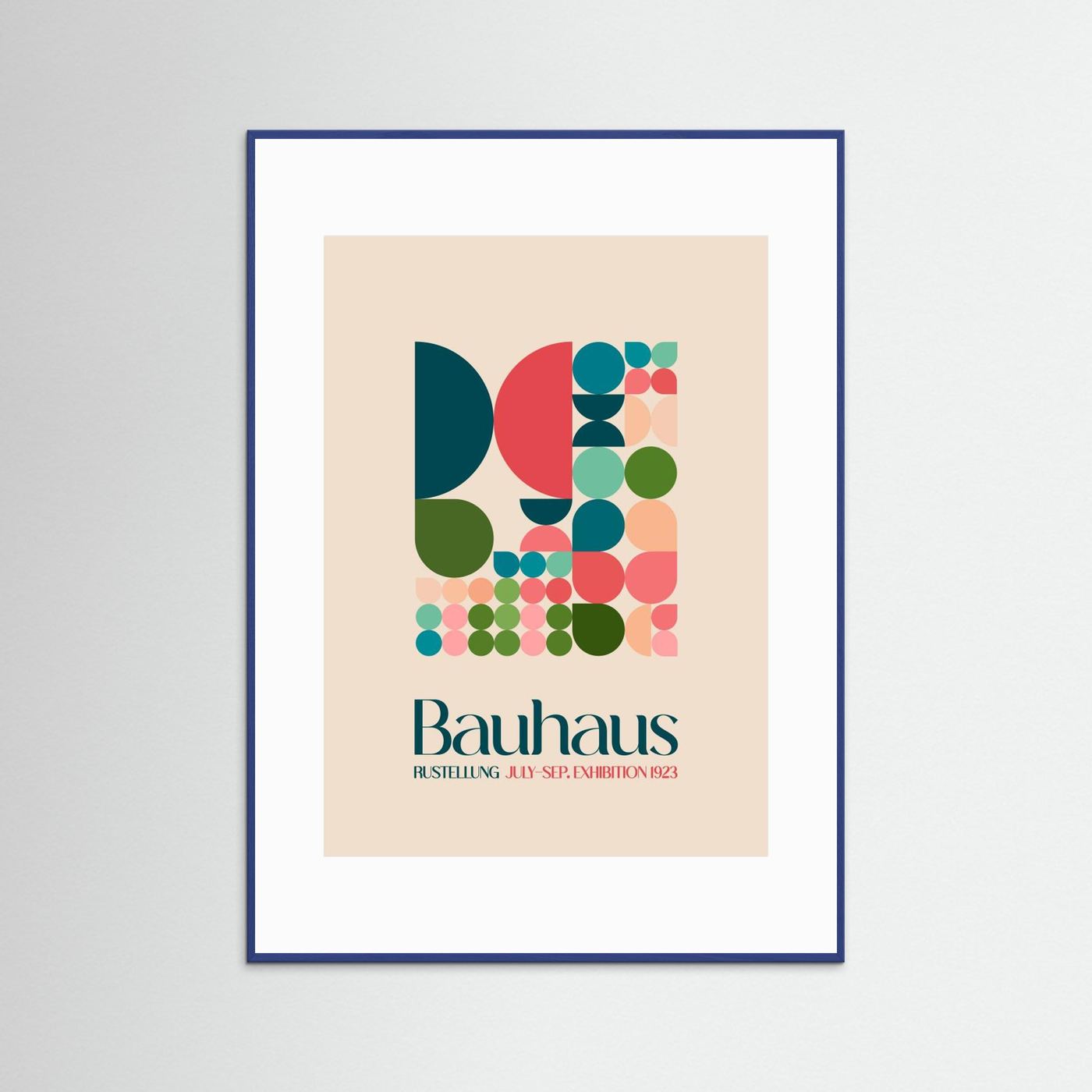 Bauhaus Kutular 2 by Emel Tunaboylu Fine Art Paper 