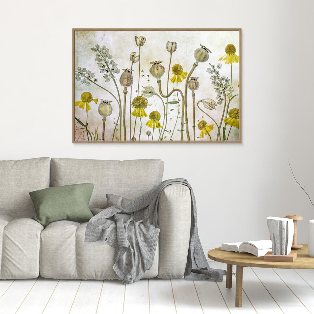 Poppies and Helenium by Mandy Disher