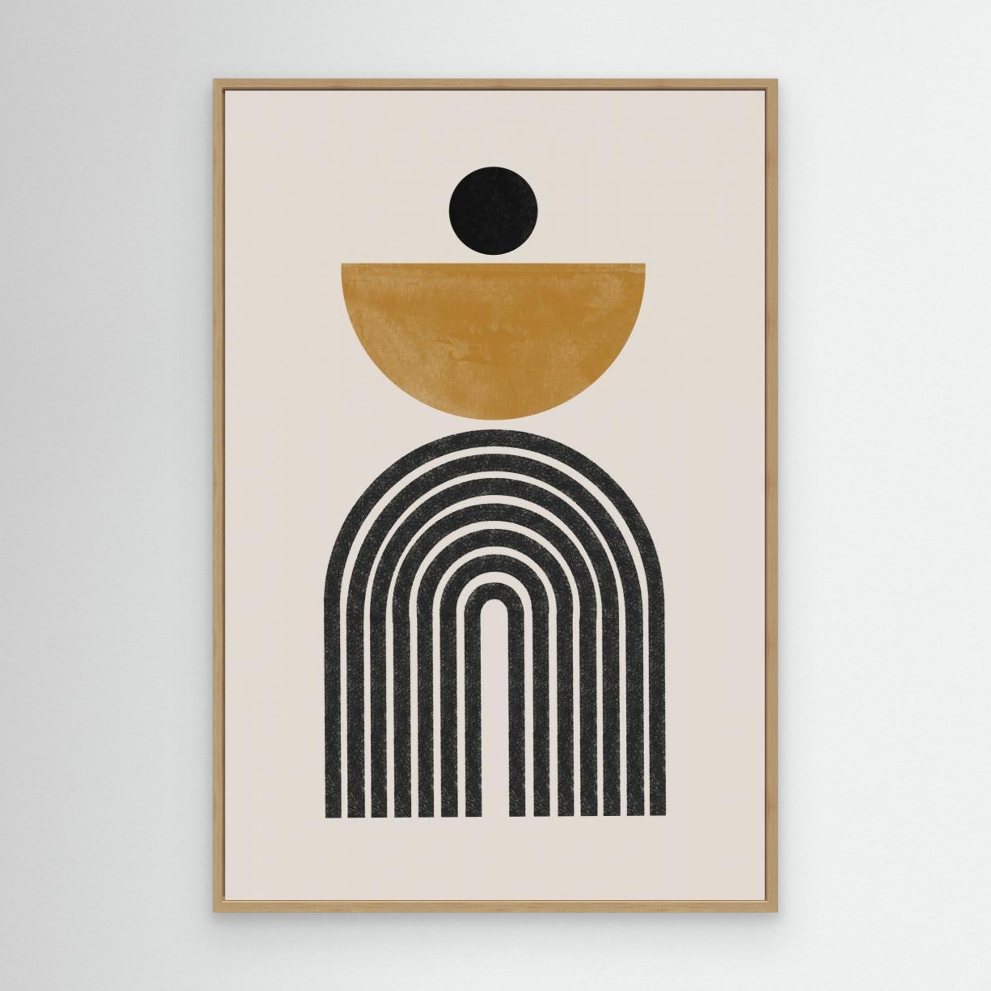 Mid Century No2. by The Miuus Studio Canvas