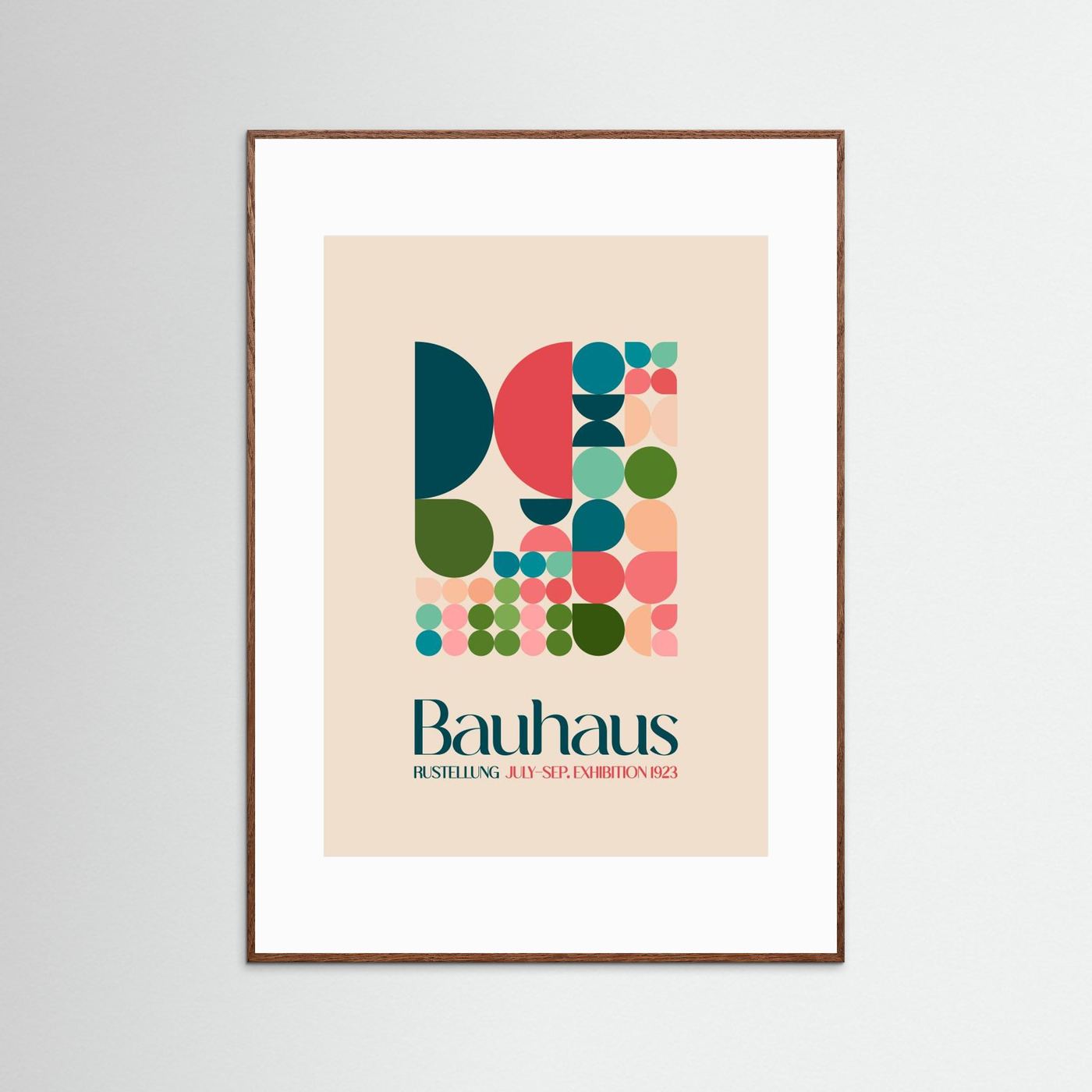 Bauhaus Kutular 2 by Emel Tunaboylu Fine Art Paper 