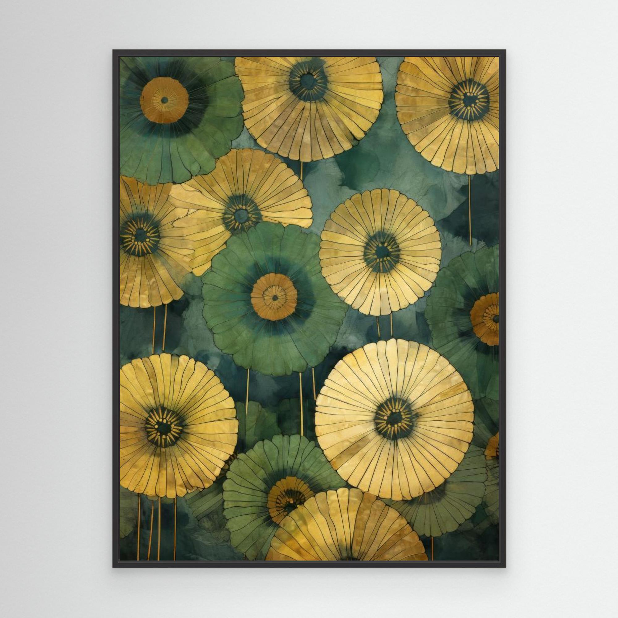 Poppies 14 by Bilge Paksoylu Canvas