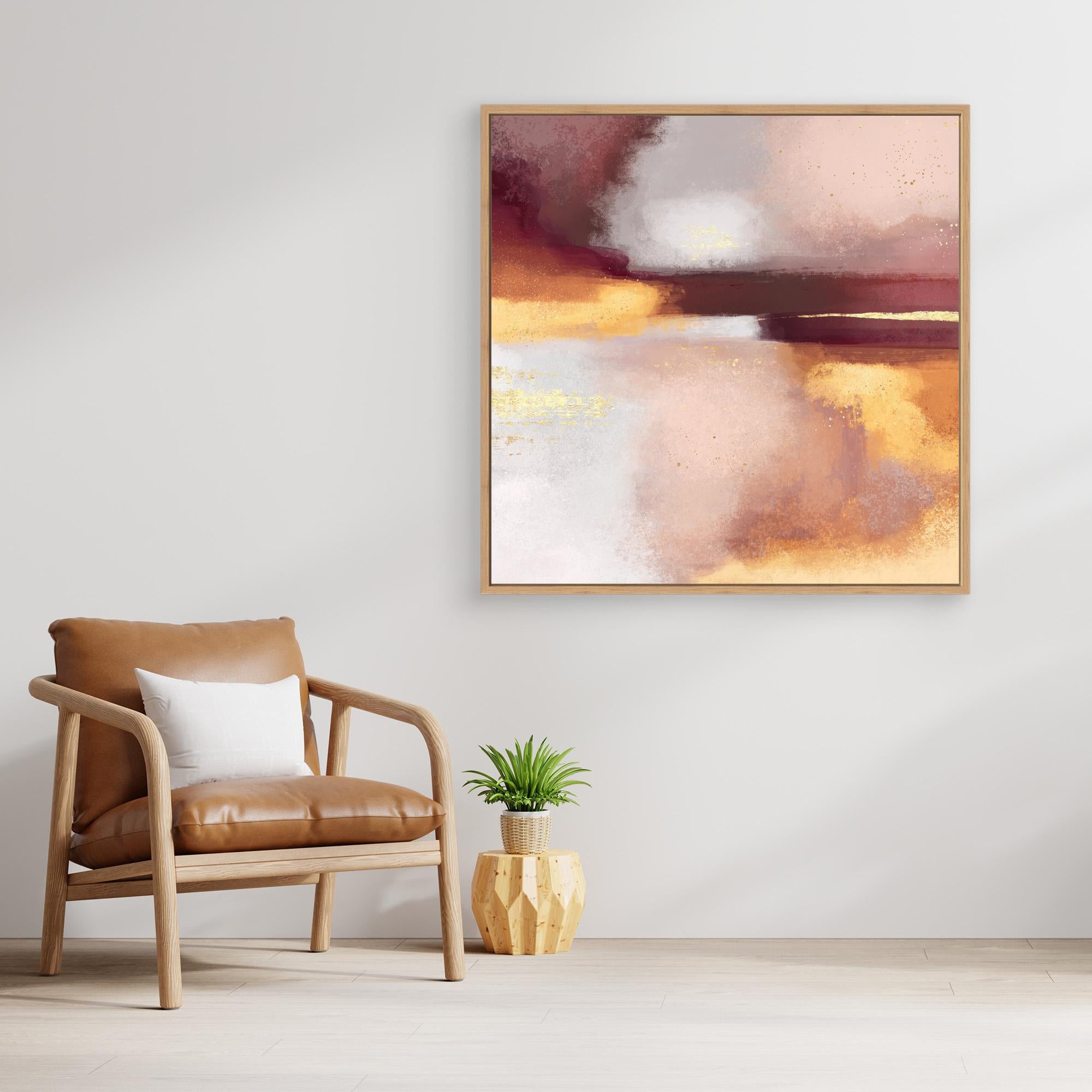 Burgundy Sunset by Elisabeth Fredriksson