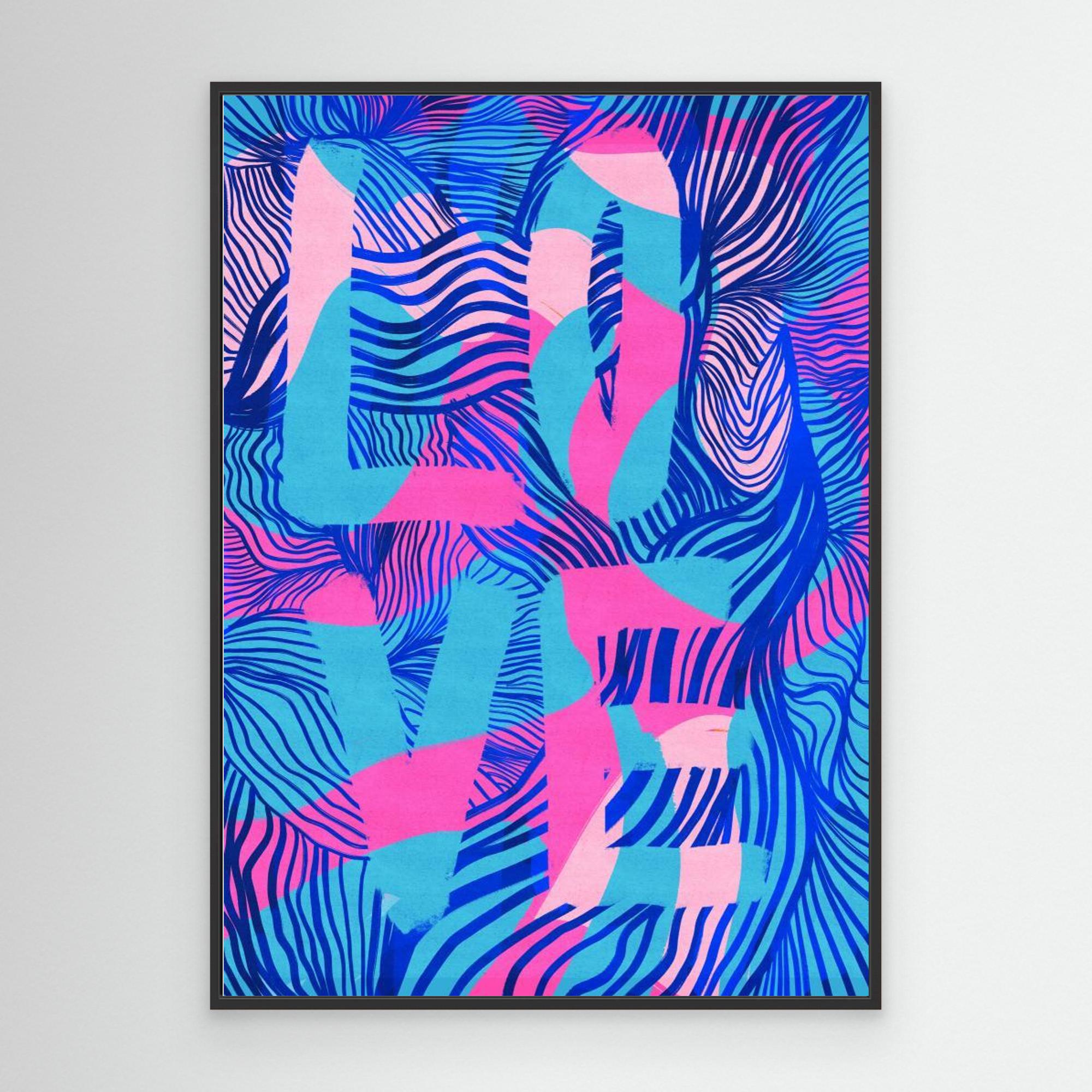 LOVE by Baroo Bloom Canvas