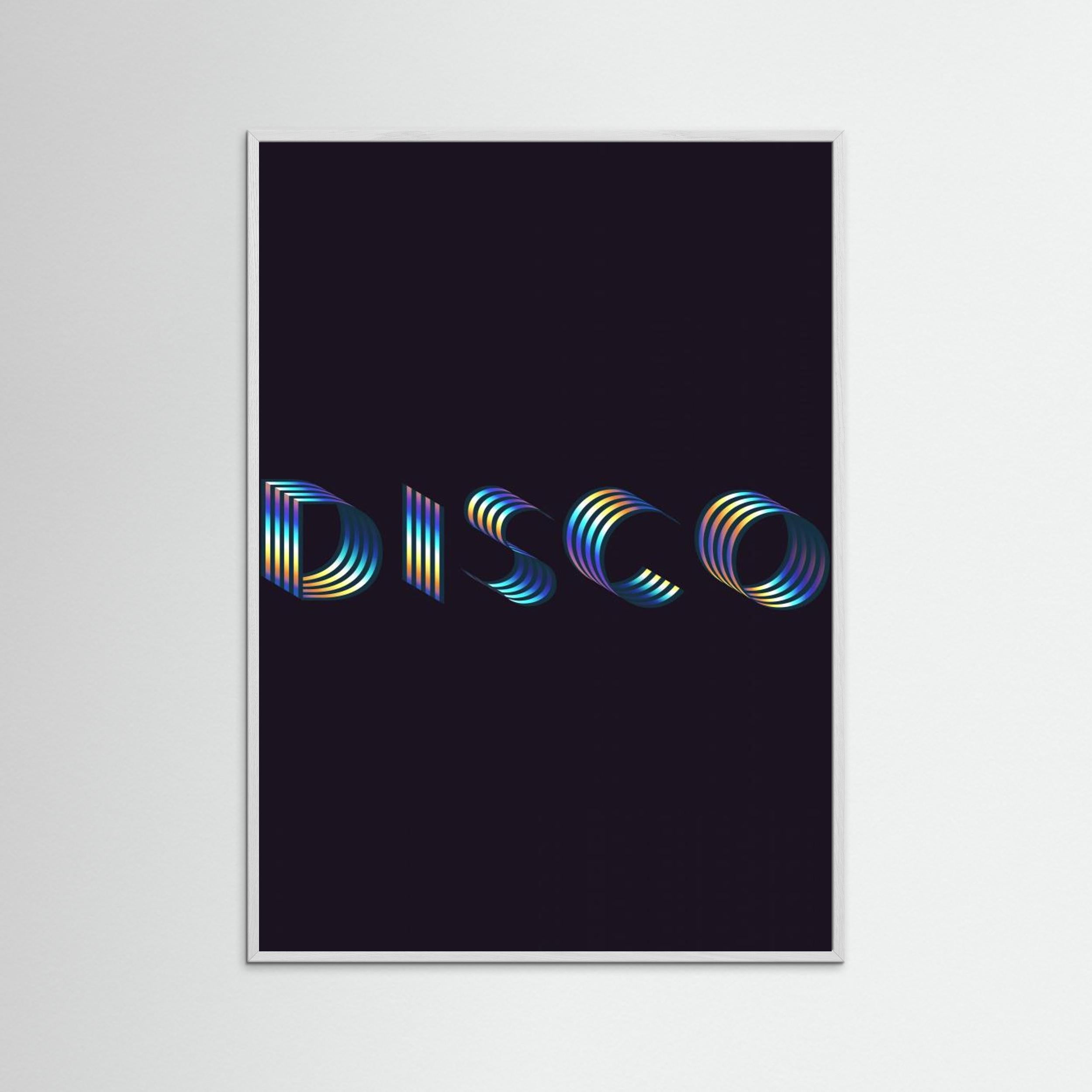 Disco by Uma Gokhale Fine Art Paper