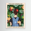 Into the Garden Standard Wall Art by Wall Chart Art Studio