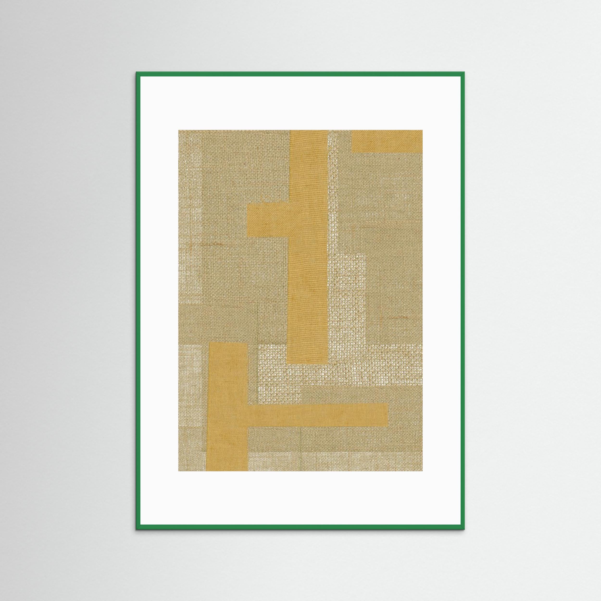 Fabric Pattern Collage No.4 by The Miuus Studio