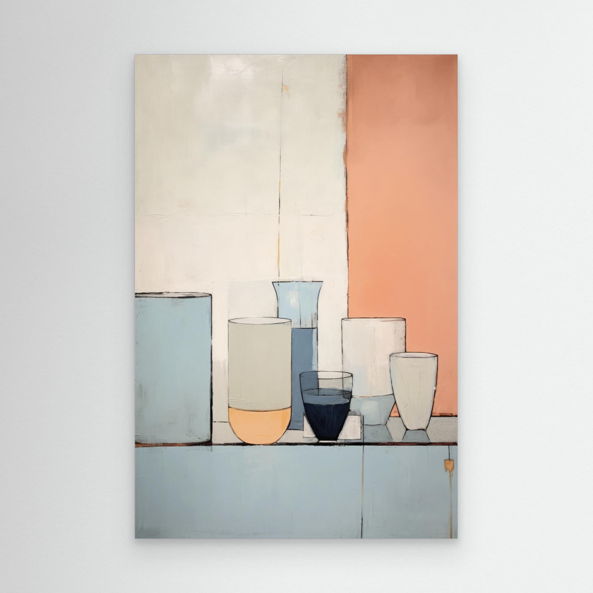 Pastel Still Life by Treechild Canvas