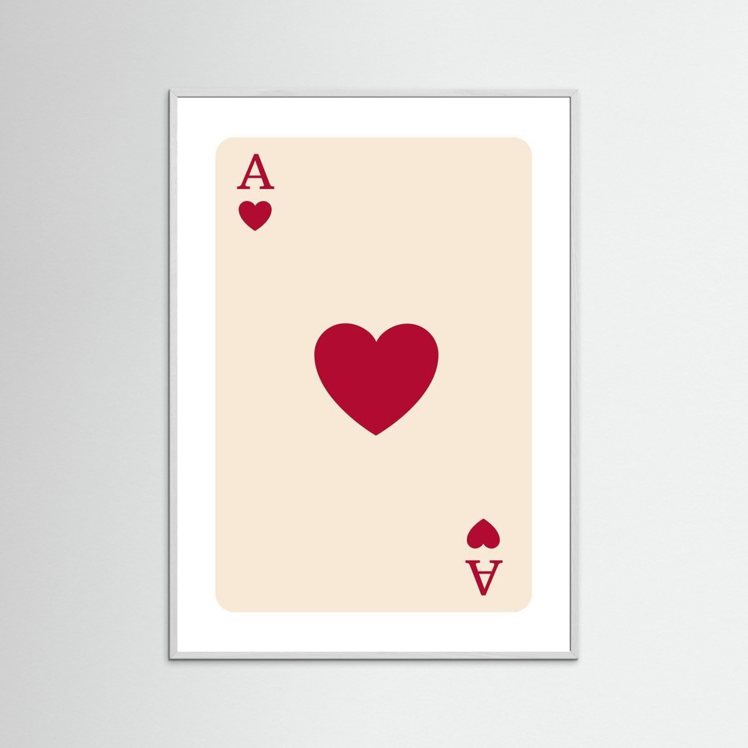 Ace of Hearts By The Frame Gain 