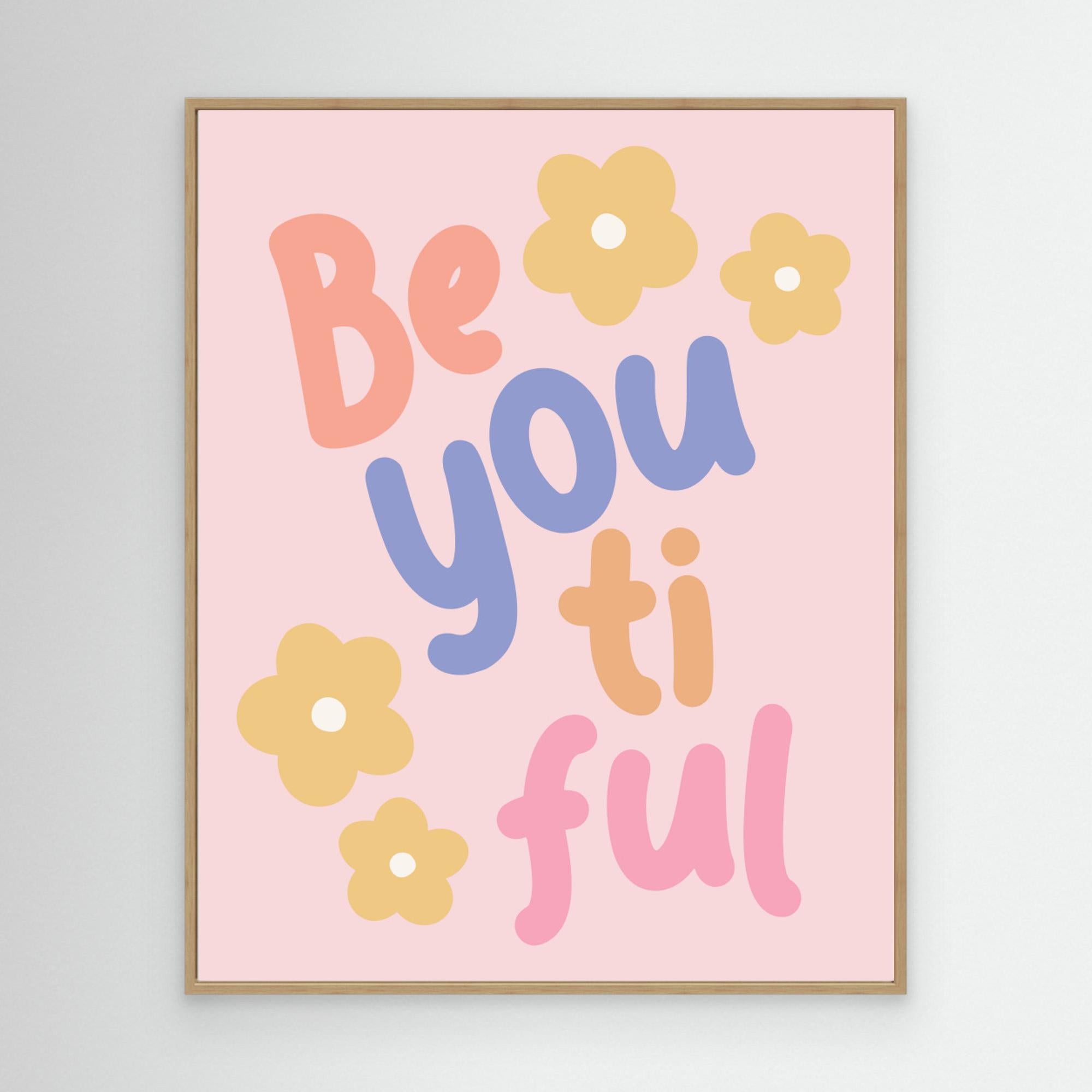 Beyoutiful by Ksana Kalpa Canvas