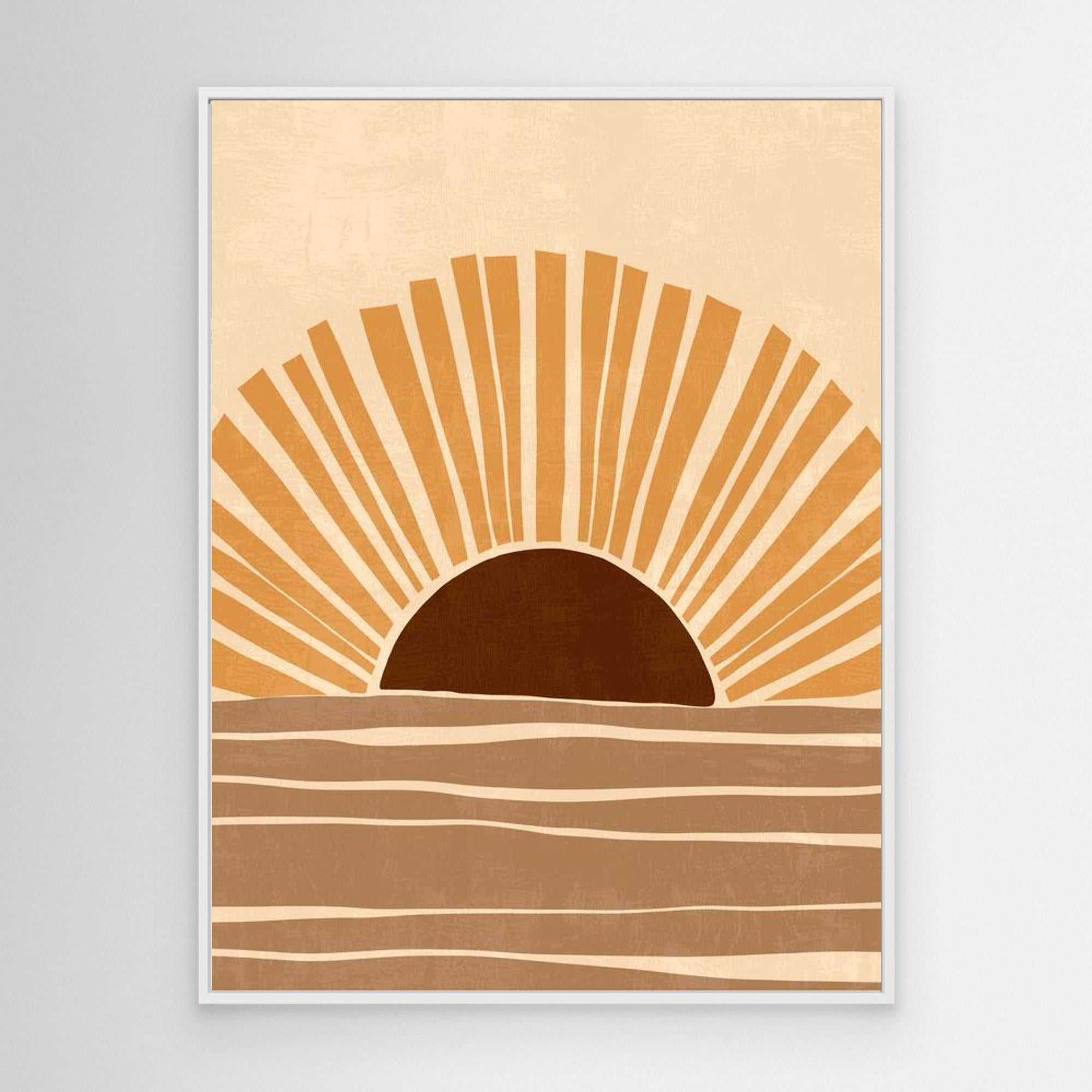 Form and Ember No.3 by The Frame Gain Canvas