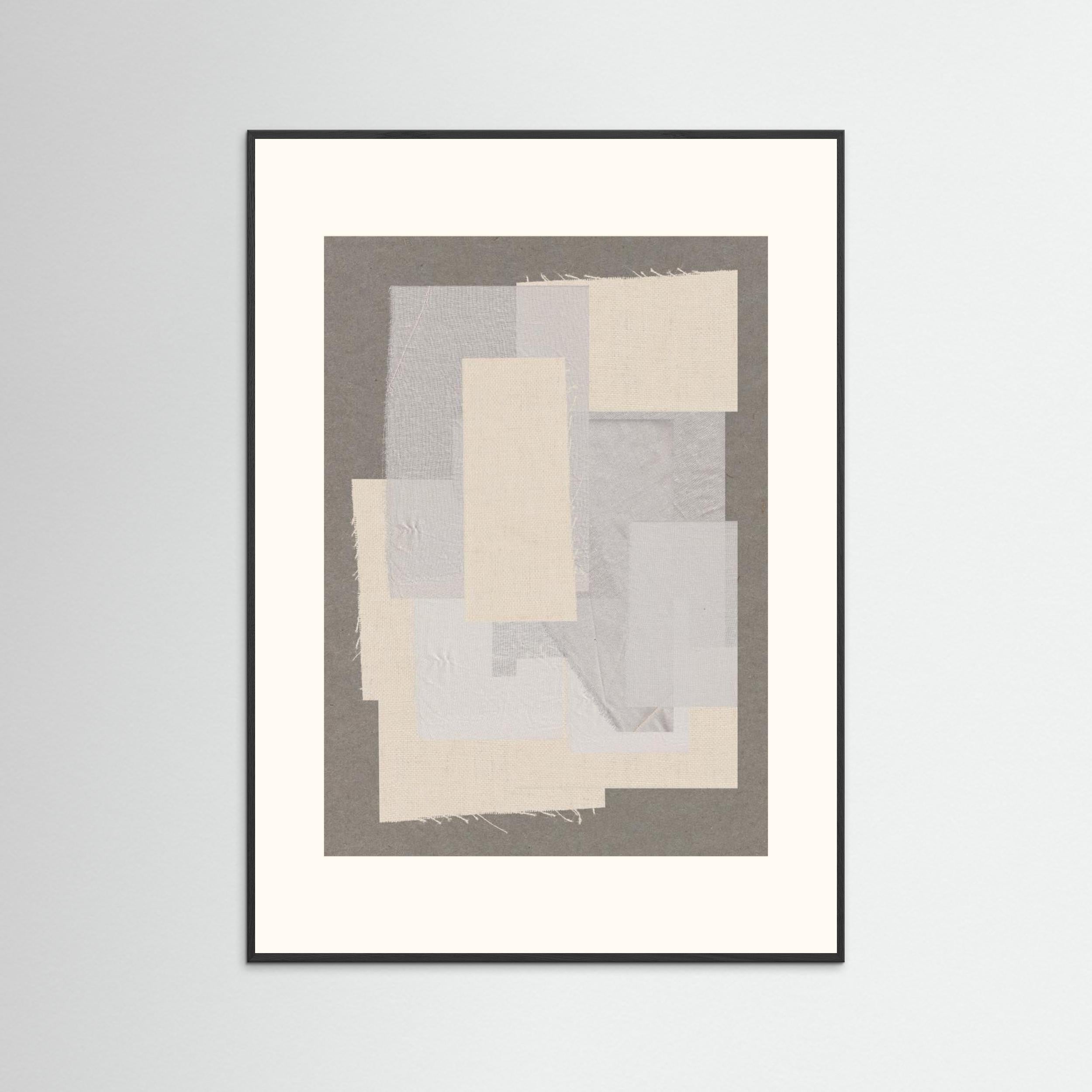 Fabric Pattern Collage No.7 by The Miuus Studio