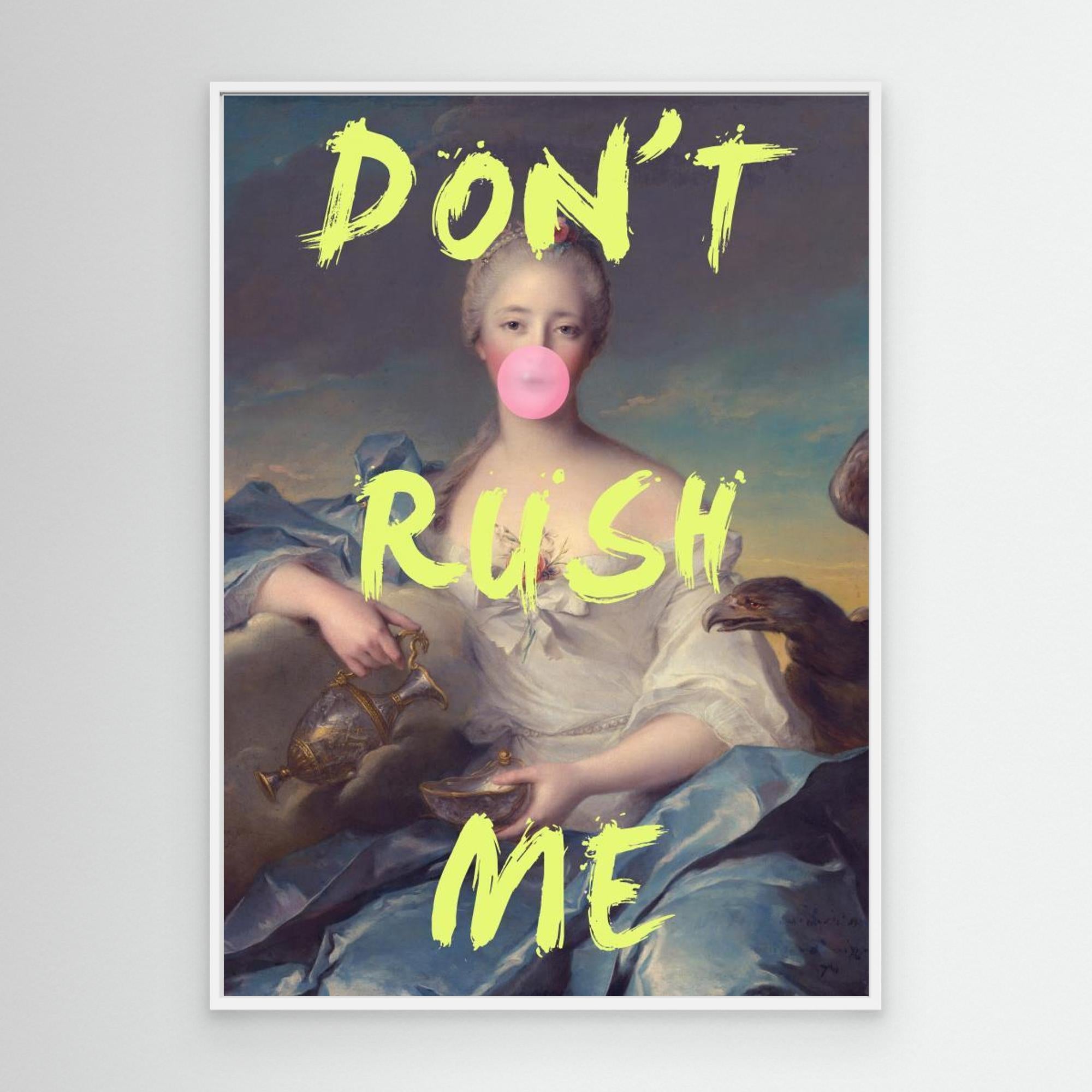 Dontrushme79 Ratioiso by Talitha Mc Queen Canvas