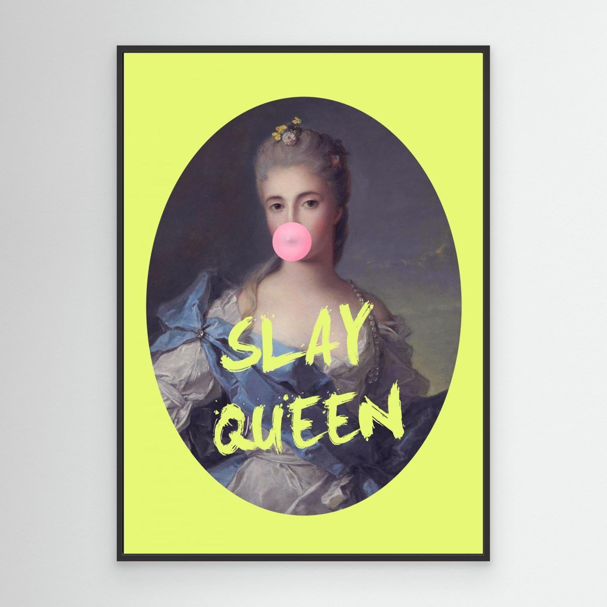 Slayqueenyellow Ratioiso by Talitha Mc Queen Canvas