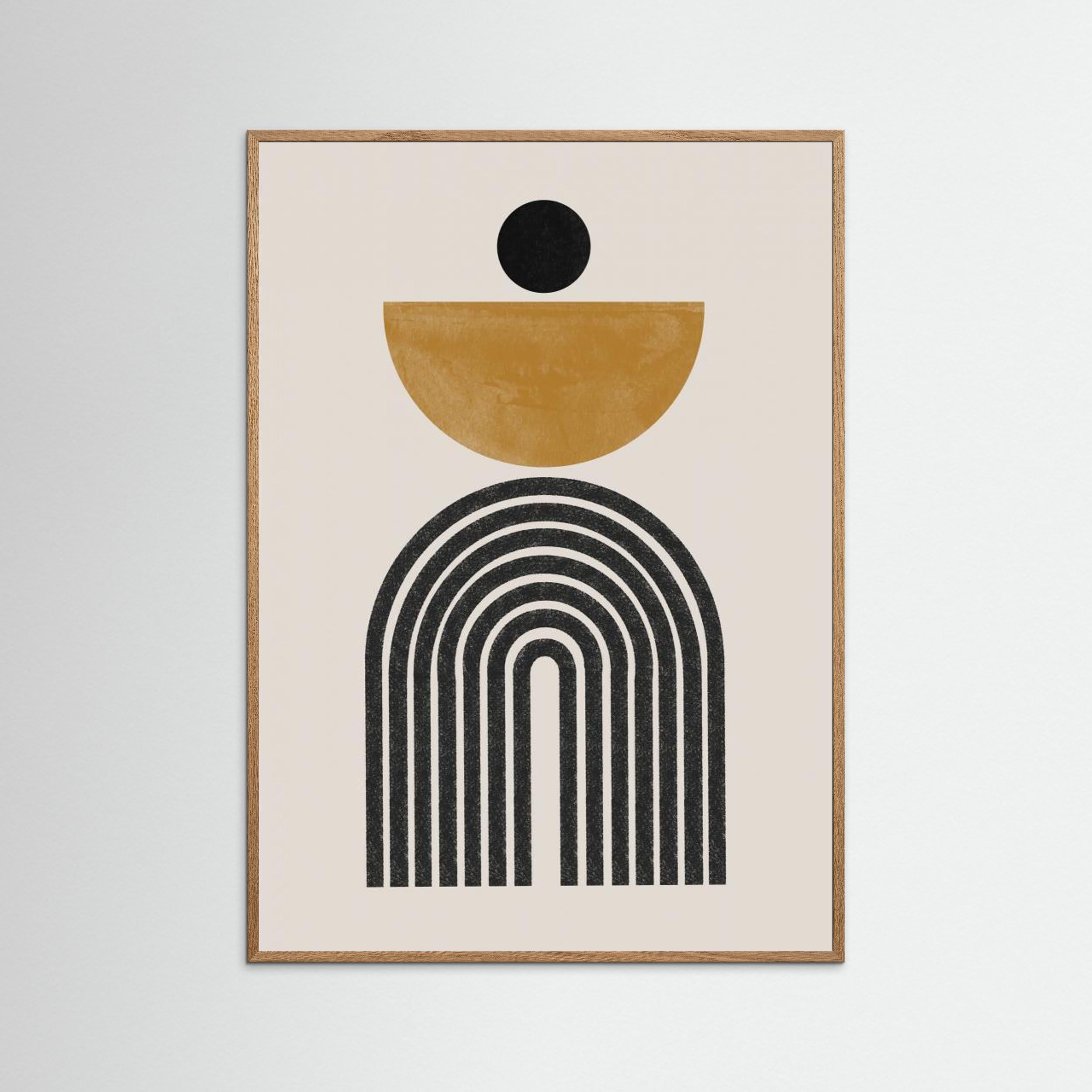 Mid Century No2. by The Miuus Studio Fine Art Paper 